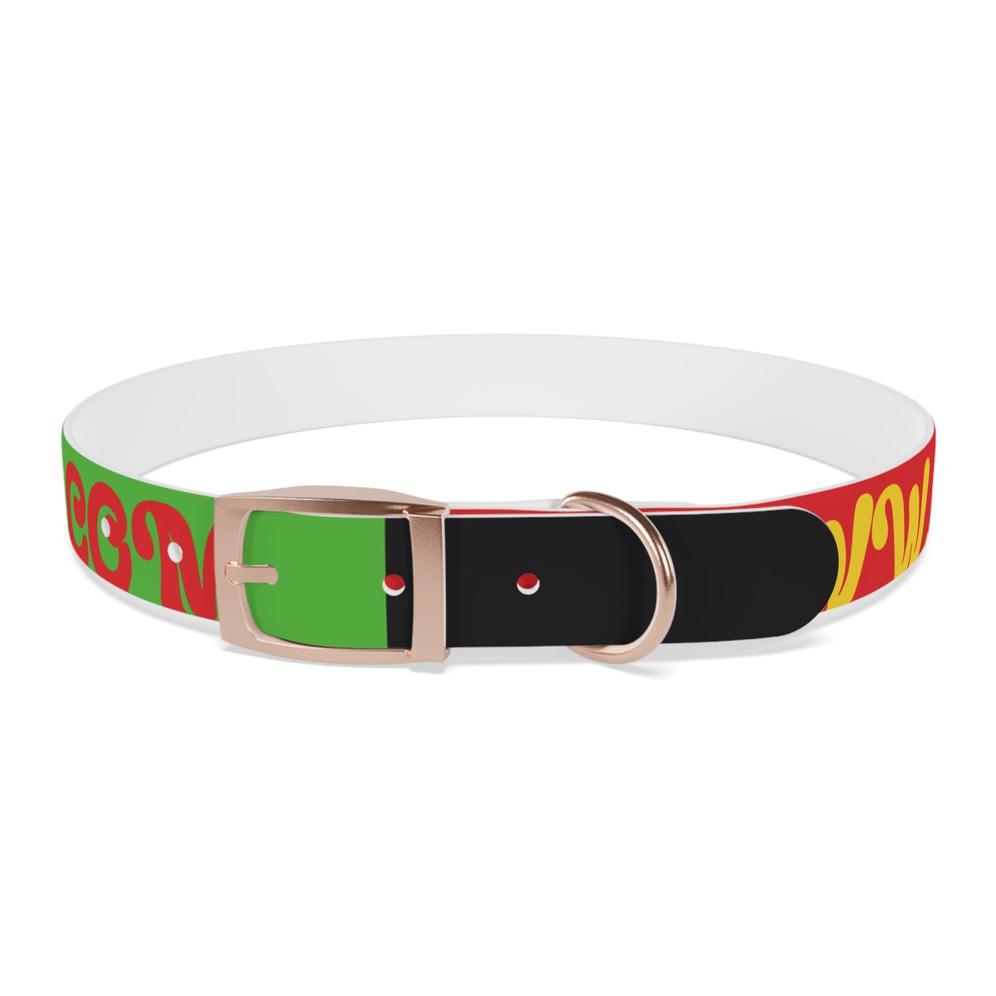 Colorful Dog Collar with Vibrant Design, Pet Accessory, Dog Training Gear, Gift for Dog Lovers, Unique Pet Fashion