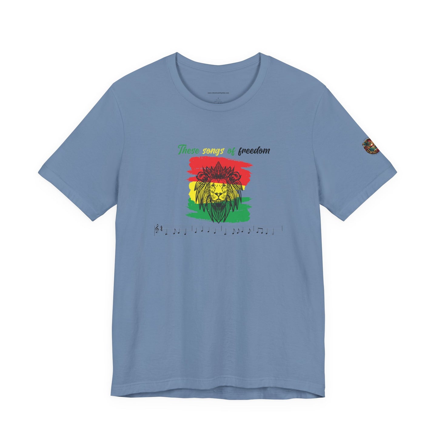 Island Rhythm T-Shirt - Songs of Freedom Design