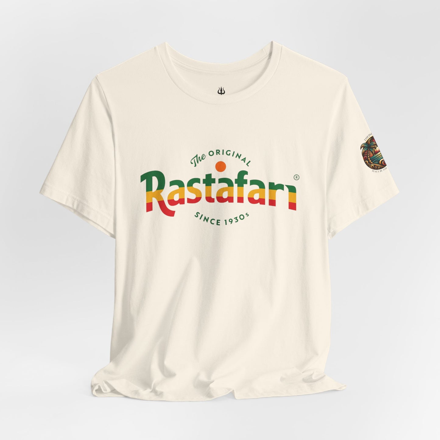 Rastafari Vibes Short Sleeve Tee, Unisex Jersey T-Shirt, Casual Wear, Festival Outfits, Gifts for Rasta Lovers