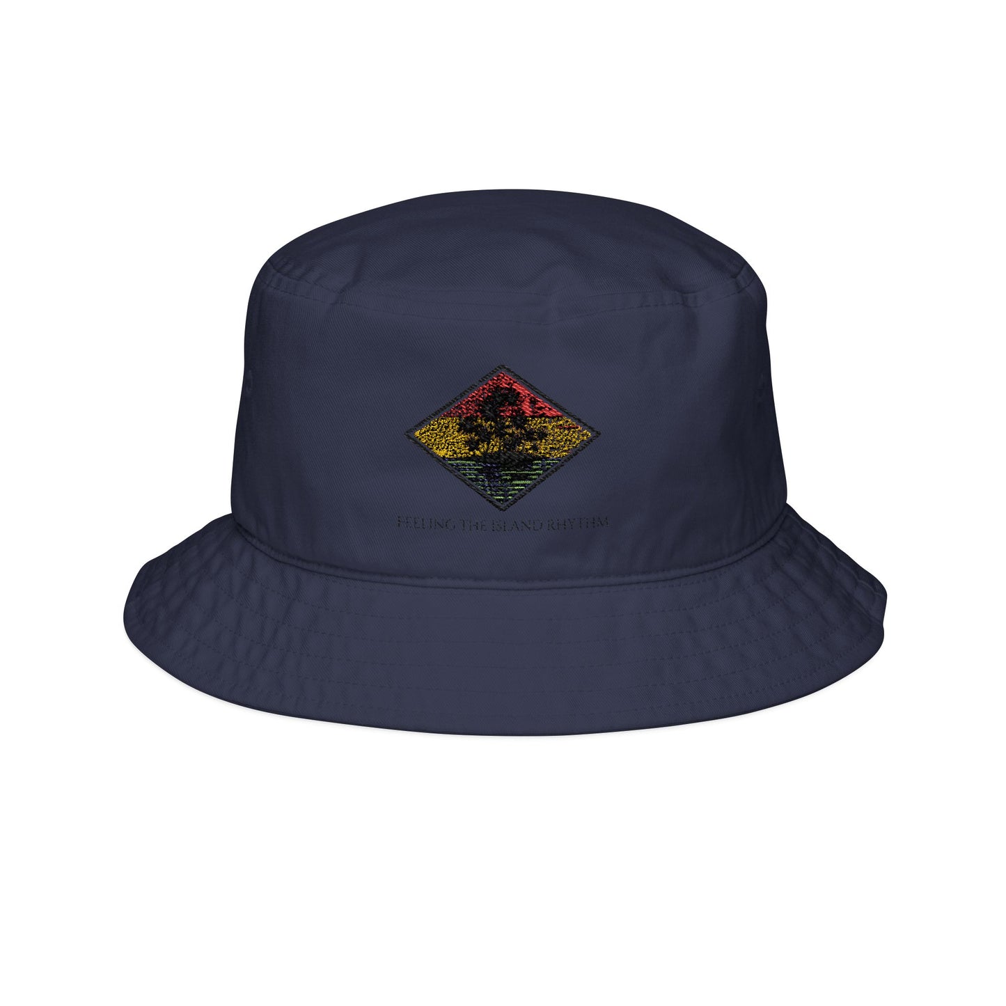 Bucket Hat - Island Rhythm Embroidery Design