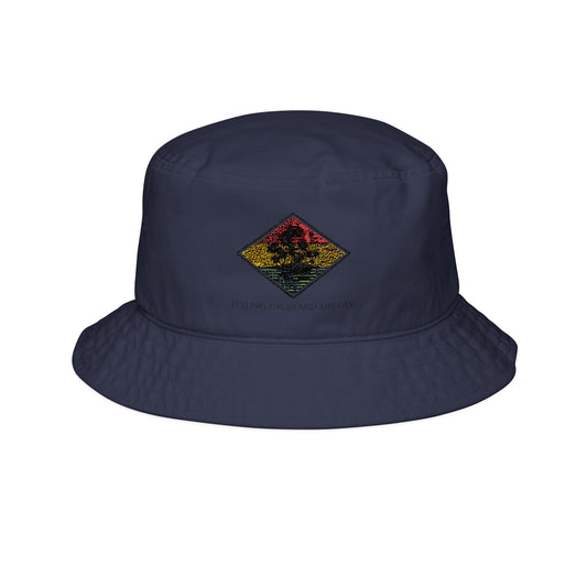 Bucket Hat - Island Rhythm Embroidery Design - The Island Rhythm