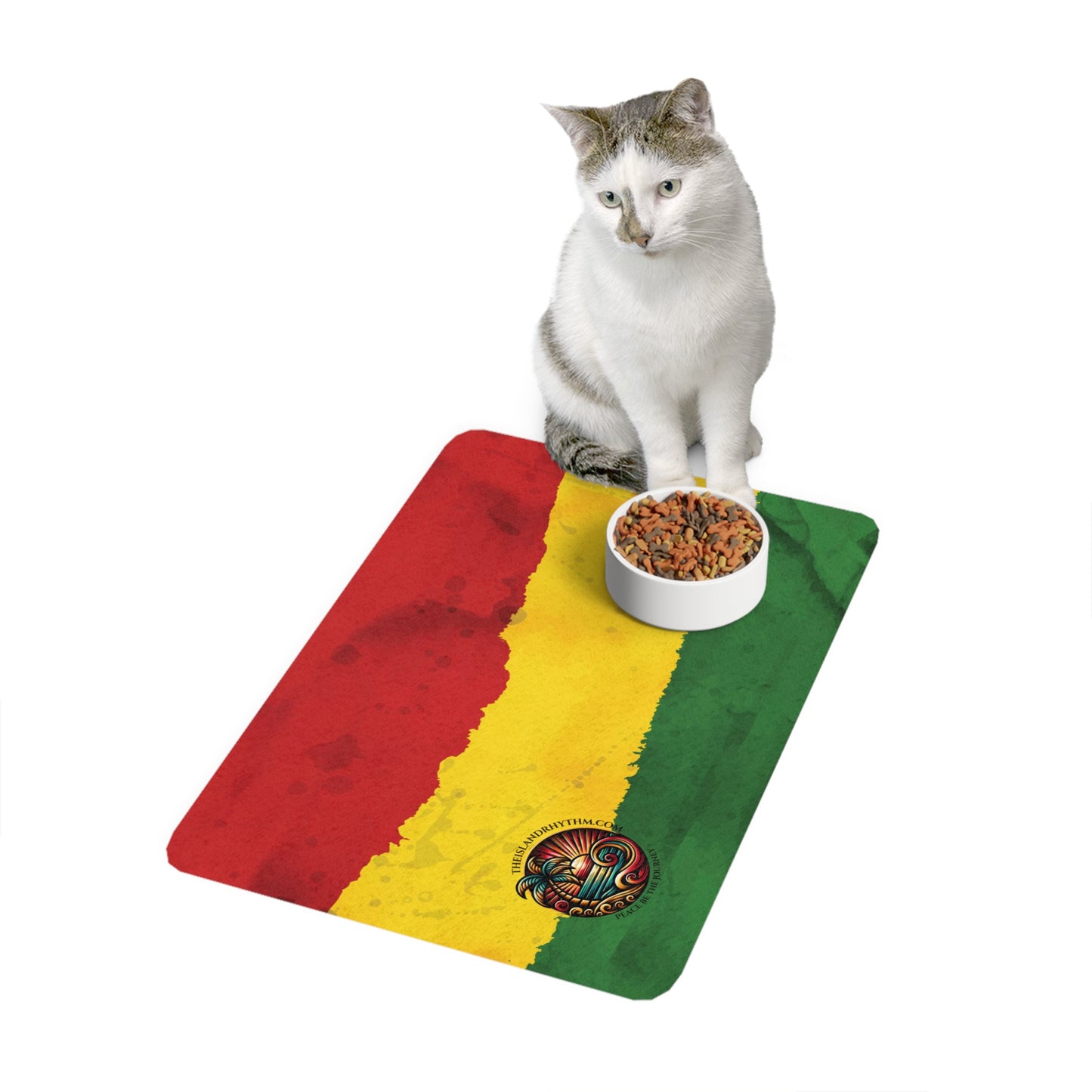 Pet Food Mat (12x18) - Island Rhythm Design