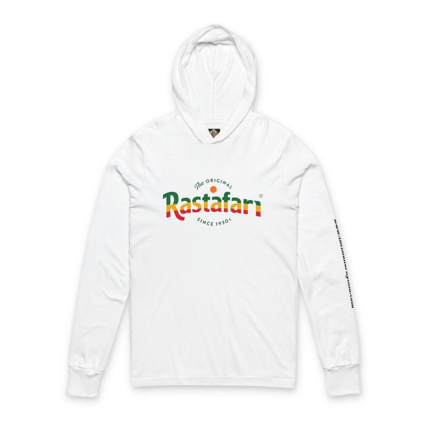Reggae Hooded Long Sleeve Tee