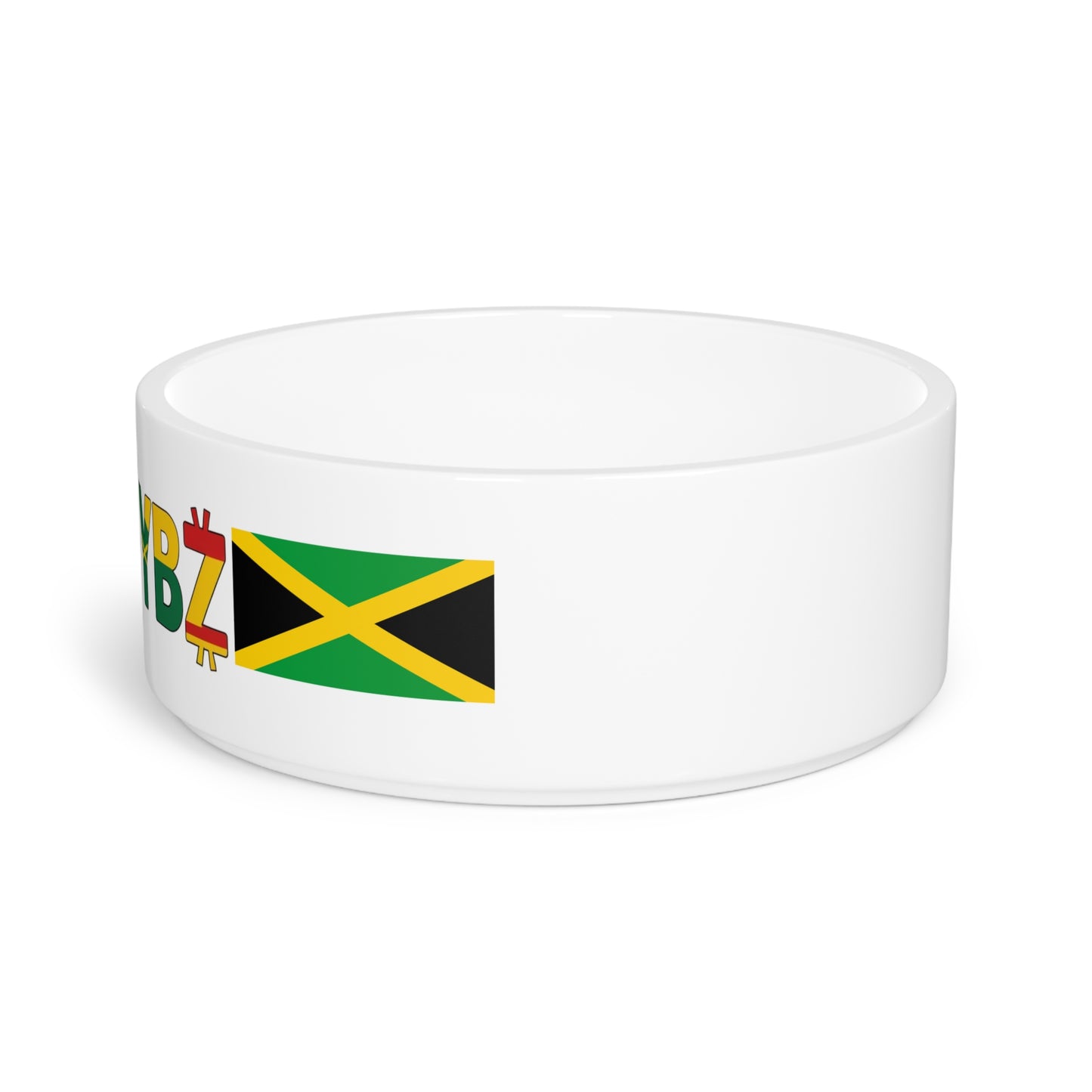 Jamaican Vibes Pet Bowl, Irie Vybz Dog Dish, Custom Pet Bowl, Cat Food Bowl, Eco-Friendly Pet Bowl, Pet Lovers Gift