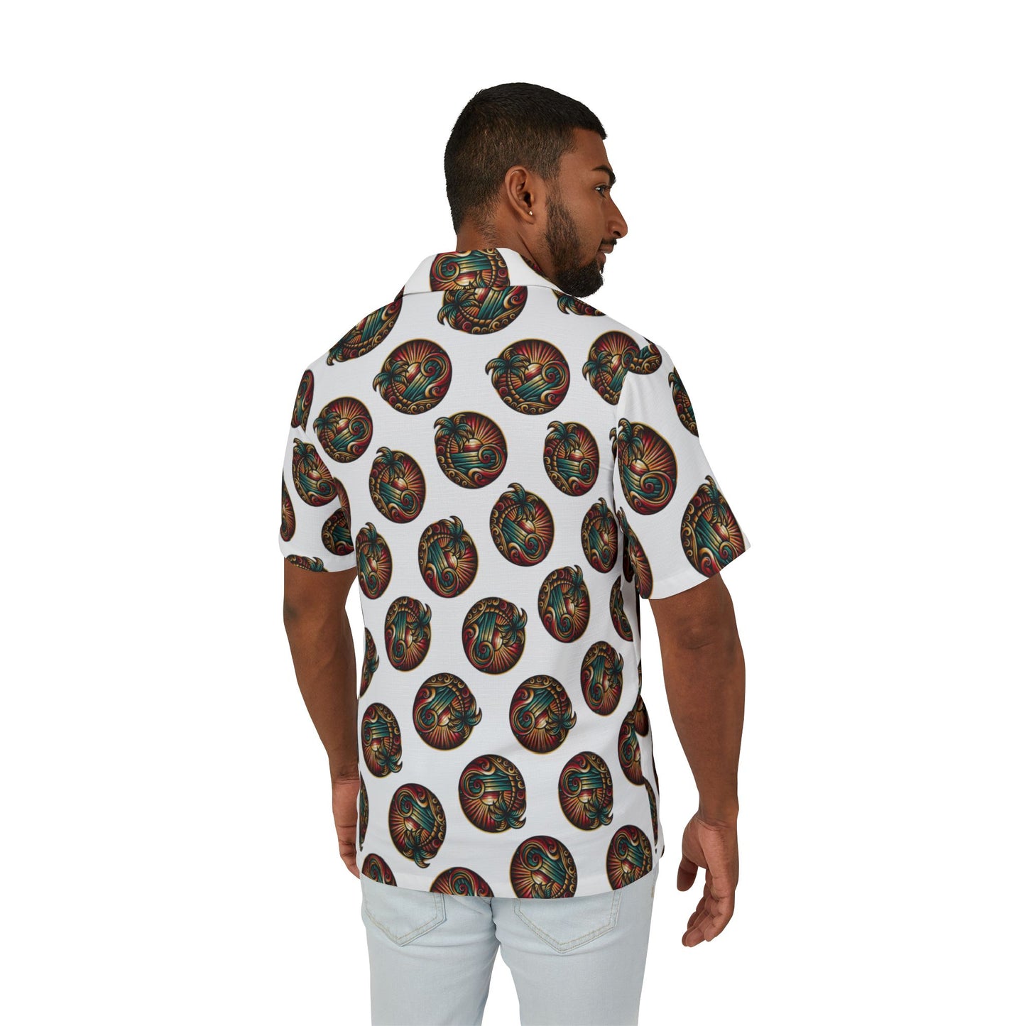 Men's Hawaiian Camp Shirt - Tropical Vibes & Island Style