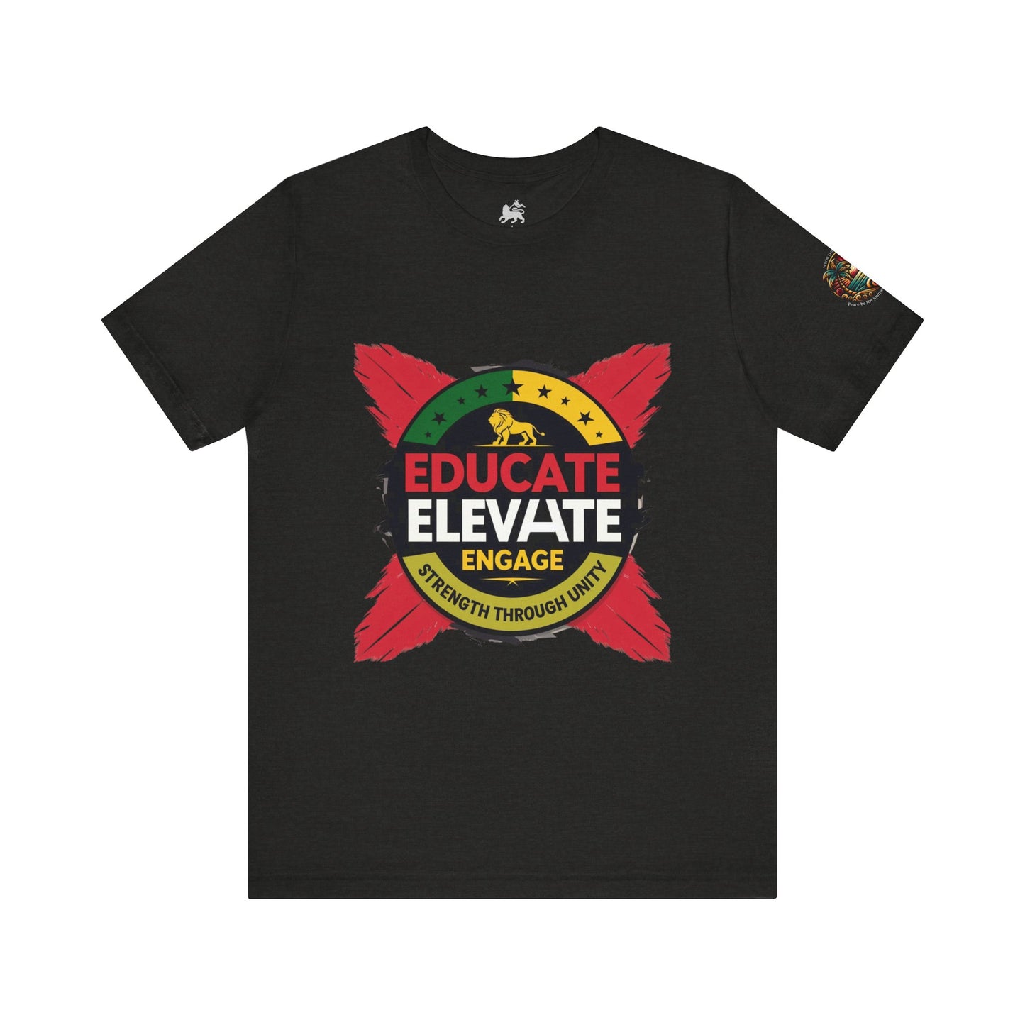 Empowering Statement Tee: Promote Unity & Strength, Ideal for Activism, Education Events, Casual Wear, Gift Ideas