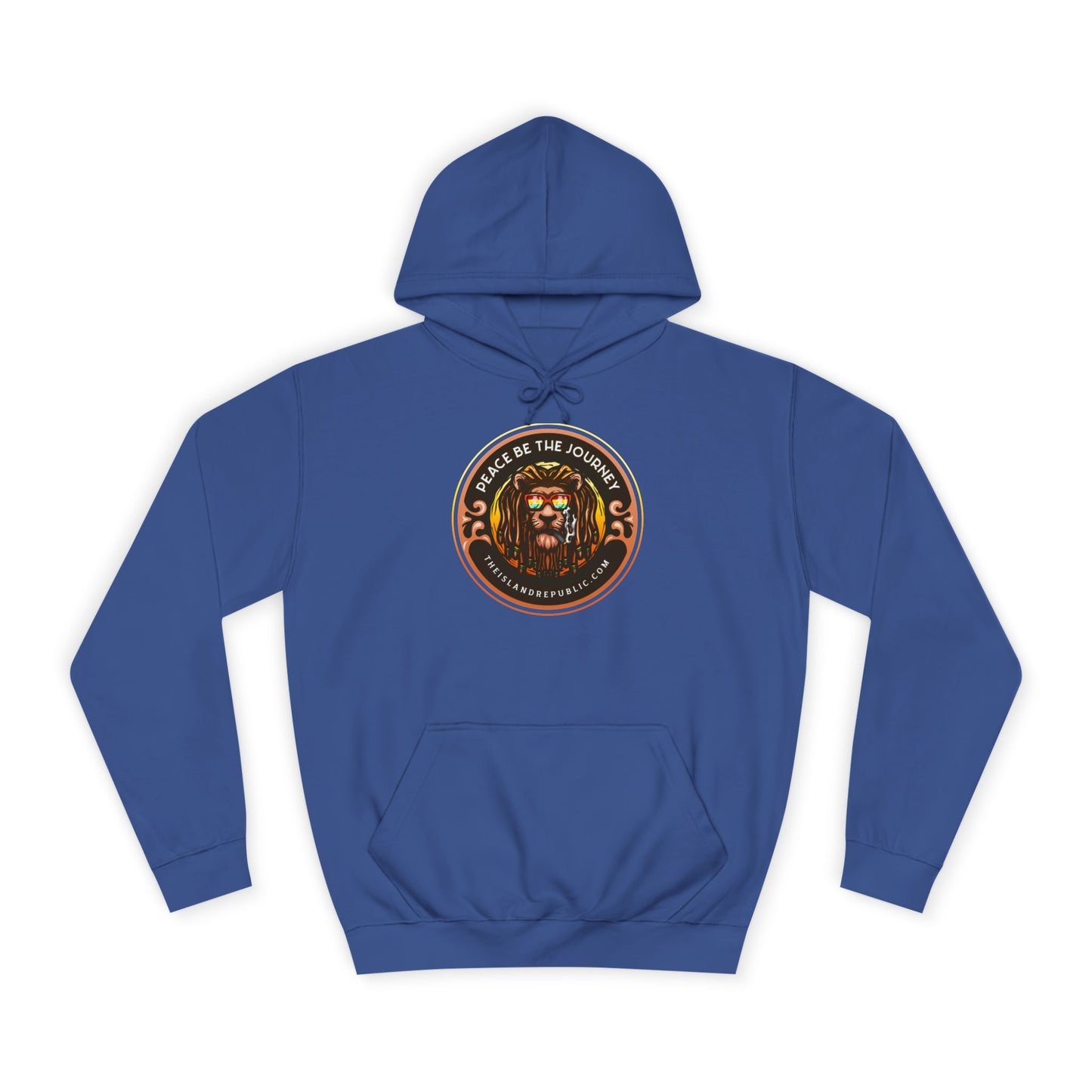 Rasta College Hoodie with Island Rhythm Hood