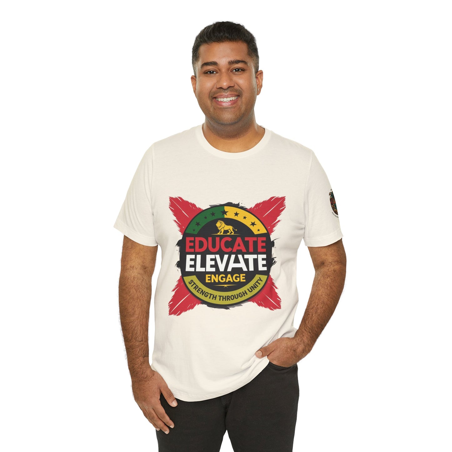 Empowering Statement Tee: Promote Unity & Strength, Ideal for Activism, Education Events, Casual Wear, Gift Ideas
