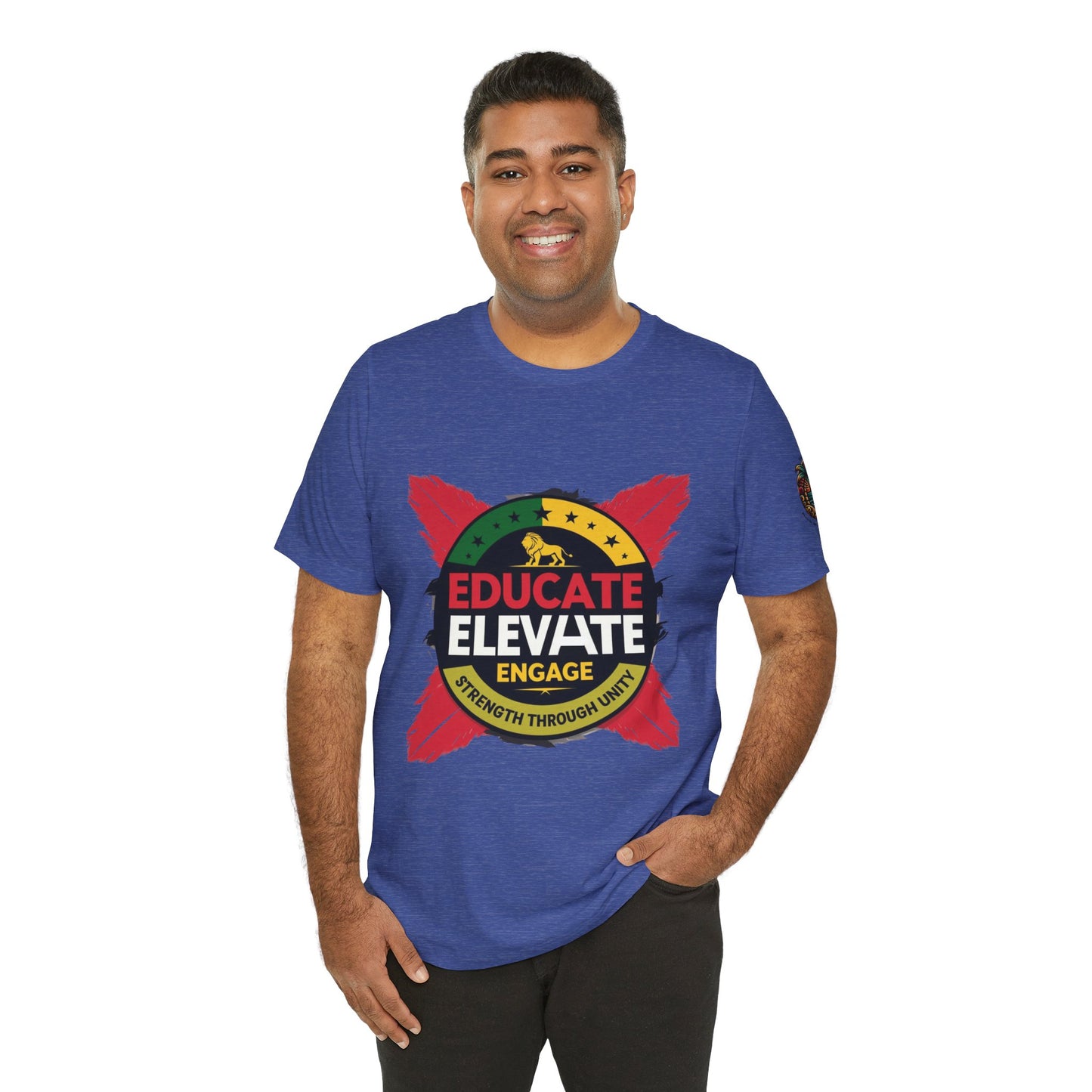 Empowering Statement Tee: Promote Unity & Strength, Ideal for Activism, Education Events, Casual Wear, Gift Ideas