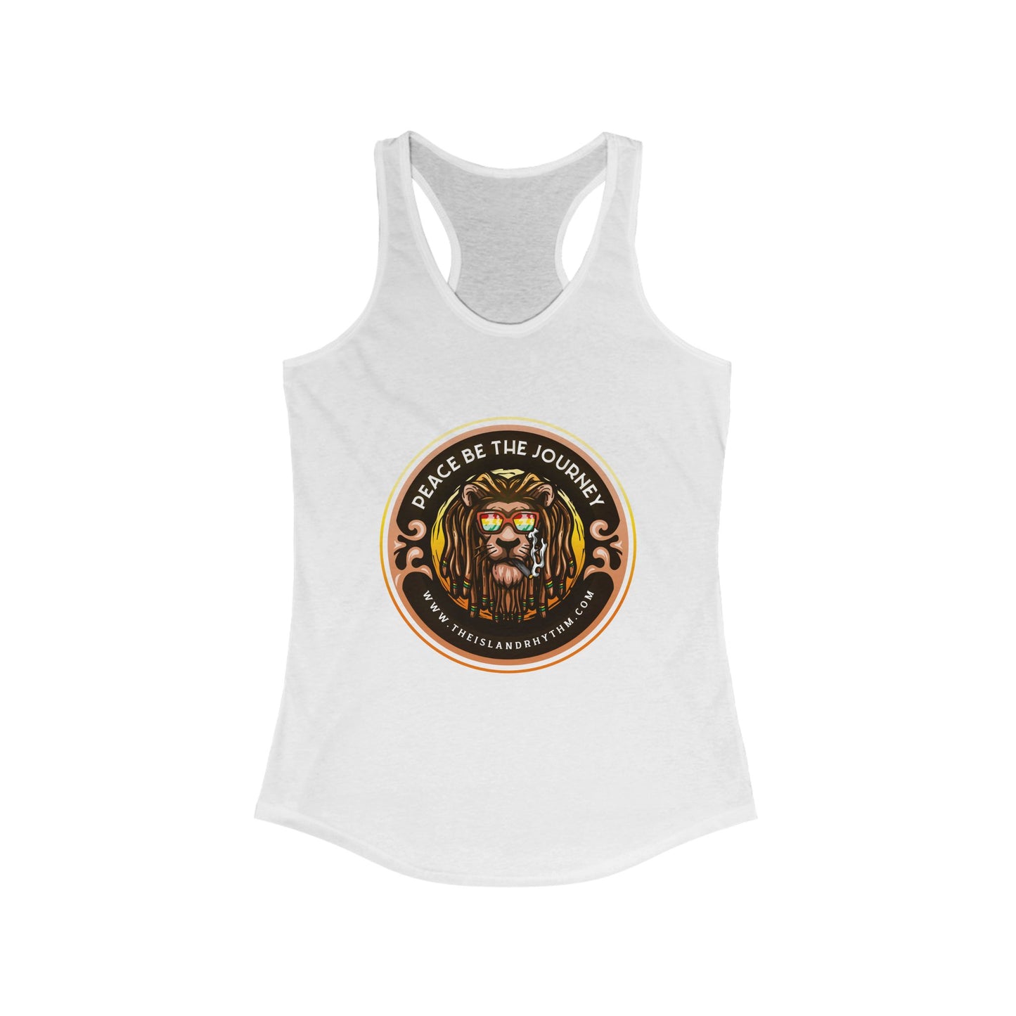 Racerback Tank Island Rhythm Women's Ideal Tank Top