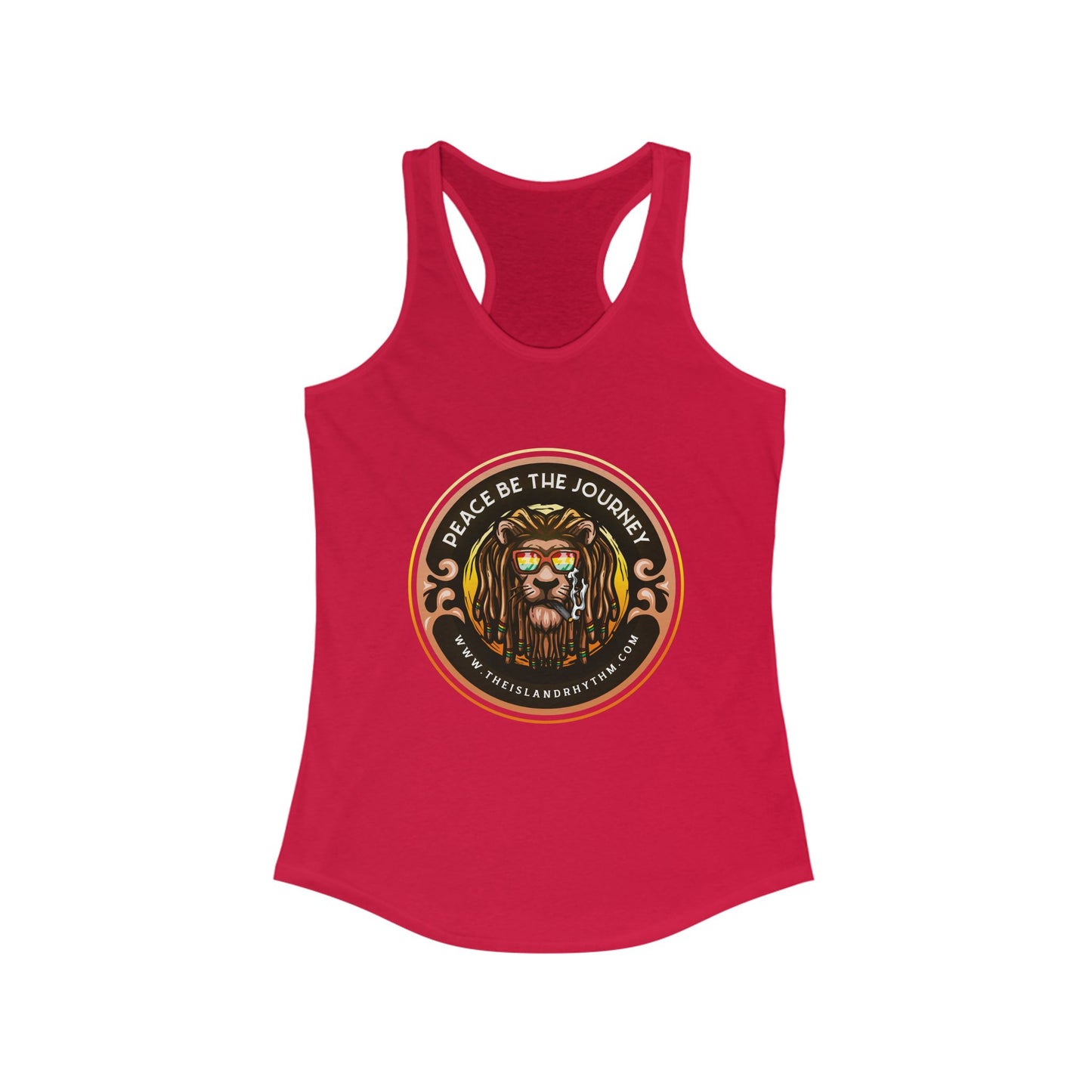 Racerback Tank Island Rhythm Women's Ideal Tank Top