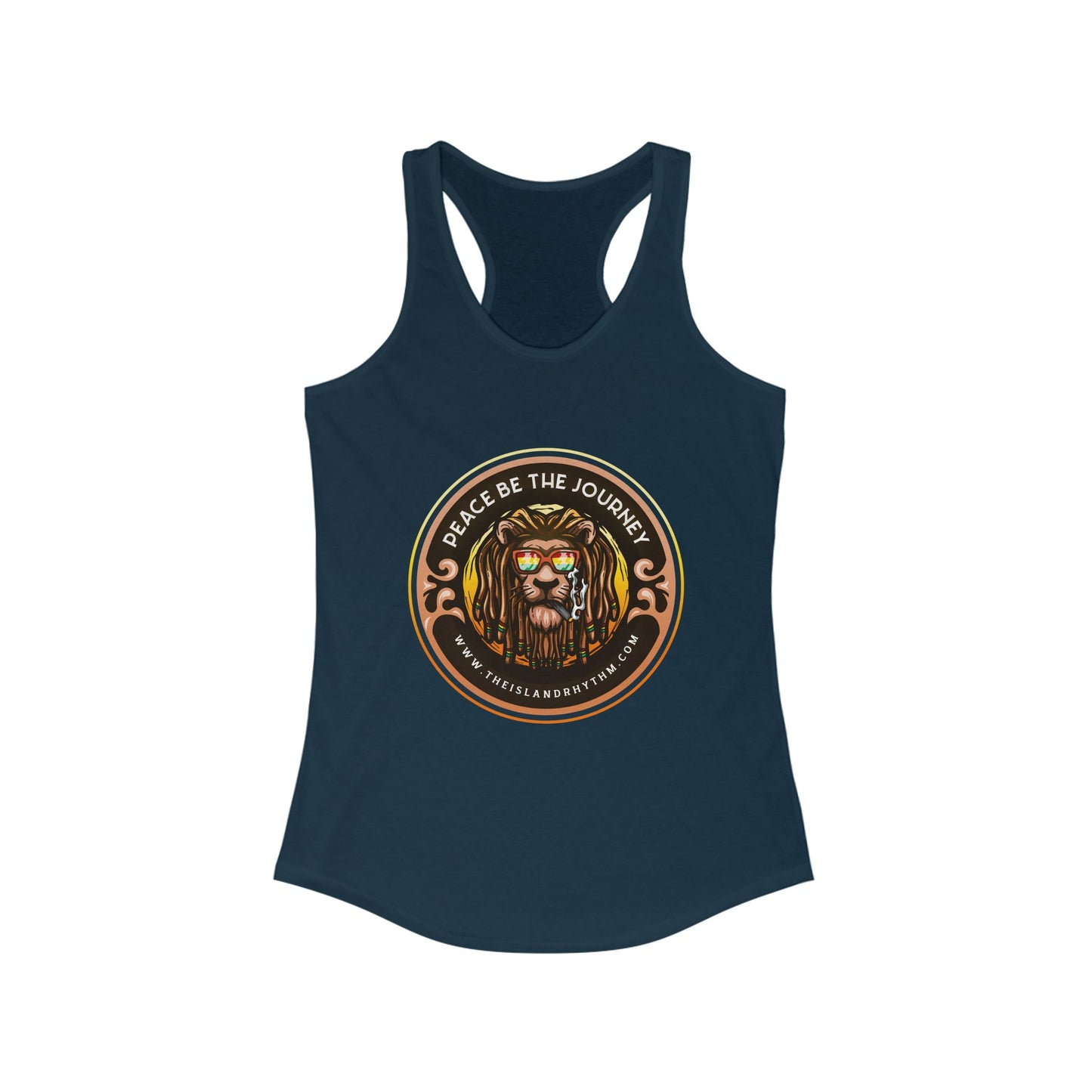 Racerback Tank Island Rhythm Women's Ideal Tank Top