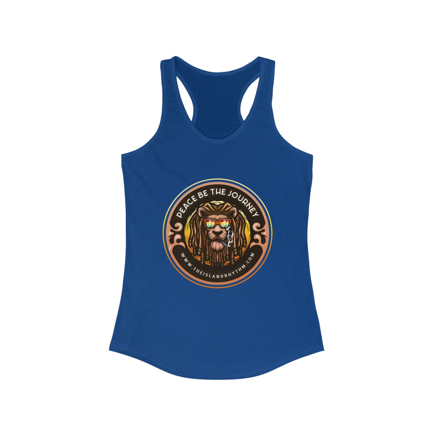 Racerback Tank Island Rhythm Women's Ideal Tank Top