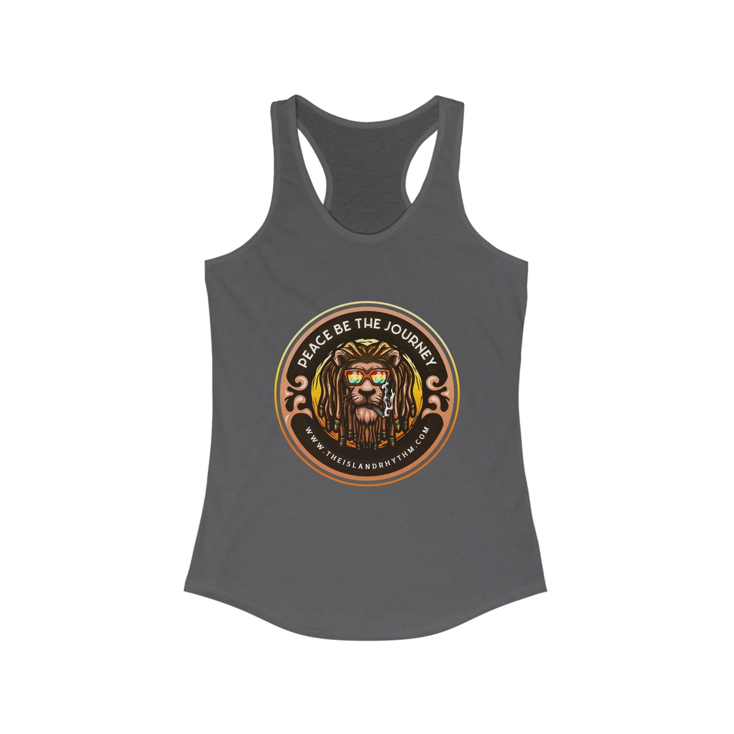 Racerback Tank Island Rhythm Women's Ideal Tank Top