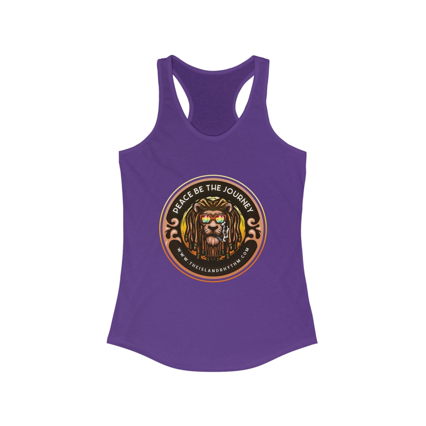Racerback Tank Island Rhythm Women's Ideal Tank Top