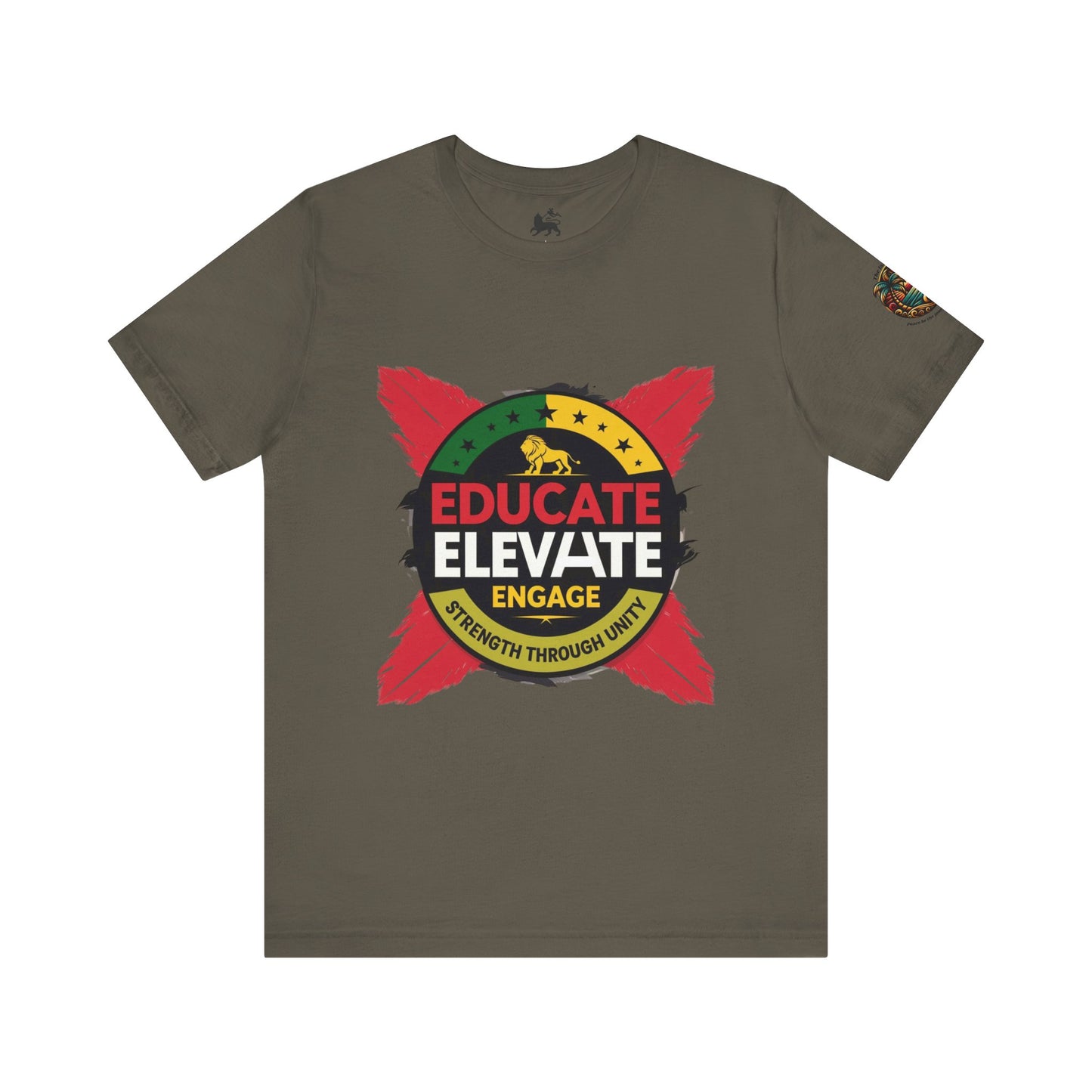 Empowering Statement Tee: Promote Unity & Strength, Ideal for Activism, Education Events, Casual Wear, Gift Ideas
