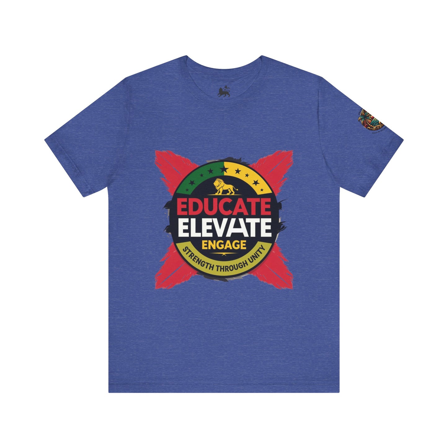 Empowering Statement Tee: Promote Unity & Strength, Ideal for Activism, Education Events, Casual Wear, Gift Ideas