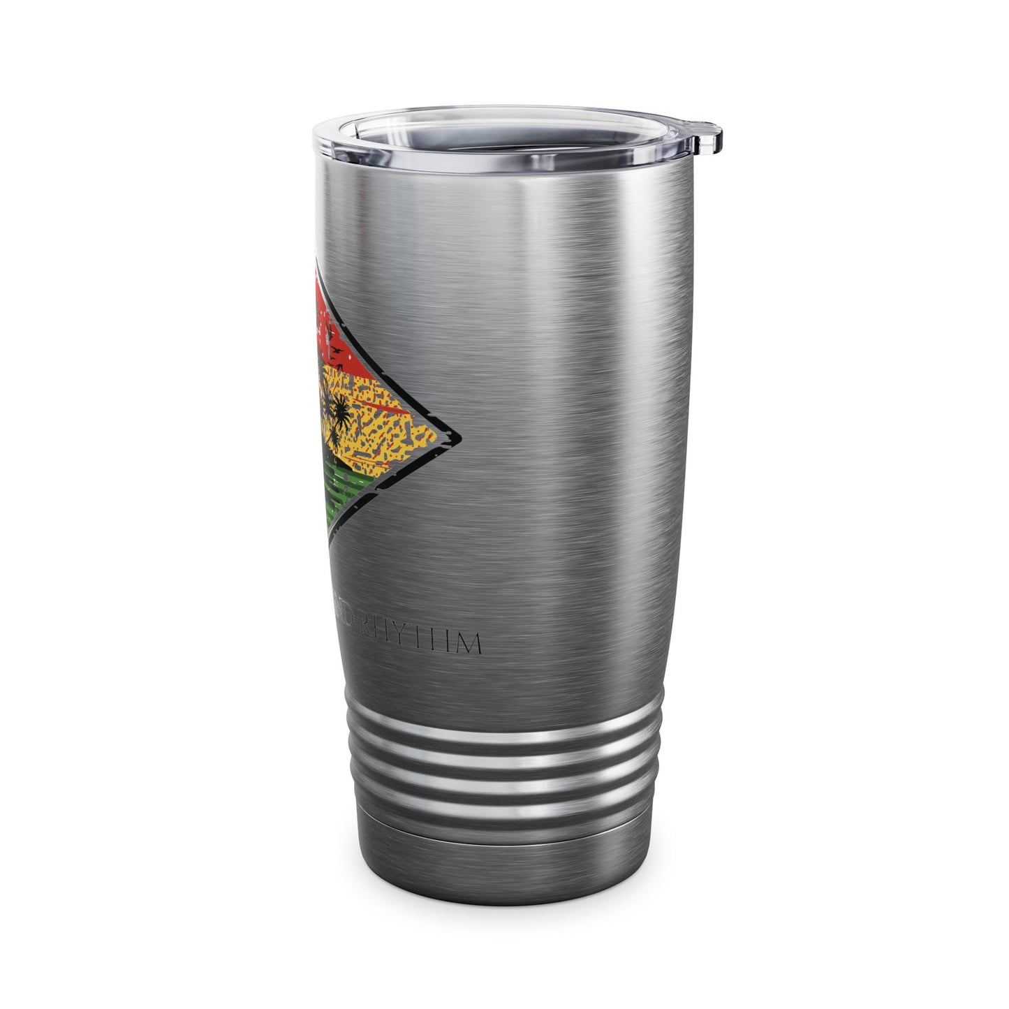 Feeling the Island Rhythm 20oz Ringneck Tumbler - Tropical Vibe Travel Mug