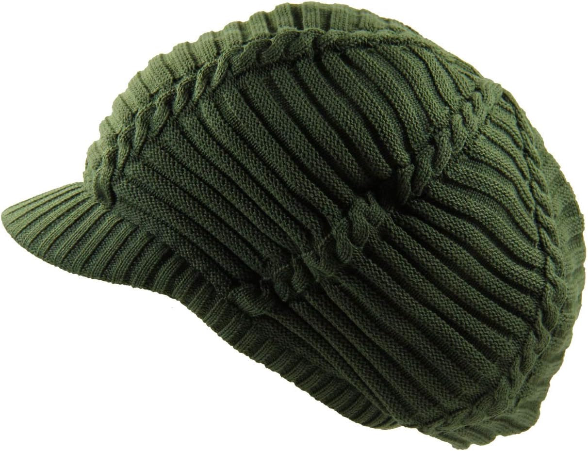 100% Cotton Classic Rasta Slouchy Ribbed Beanie Hats