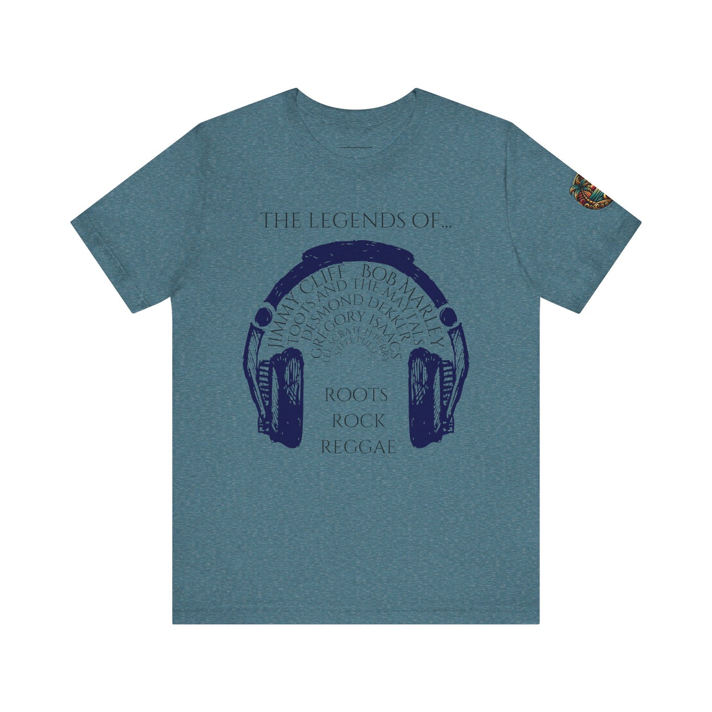 The Legends Of Reggae Unisex Tee - Music Lover's Short Sleeve Shirt