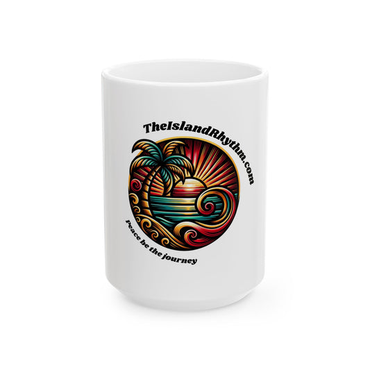 Mug - The Island Rhythm Ceramic Mug (11oz, 15oz) - The Island Rhythm