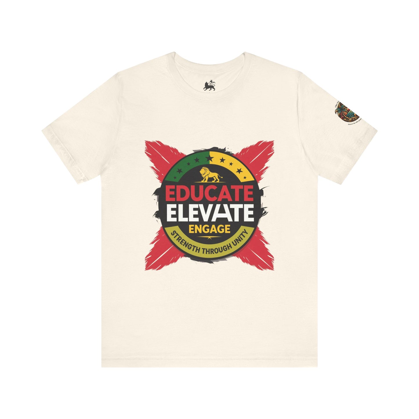 Empowering Statement Tee: Promote Unity & Strength, Ideal for Activism, Education Events, Casual Wear, Gift Ideas