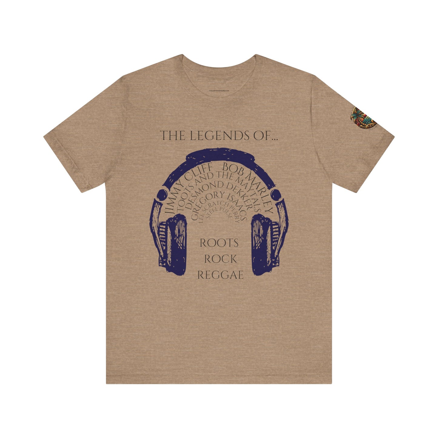 The Legends Of Reggae Unisex Tee - Music Lover's Short Sleeve Shirt