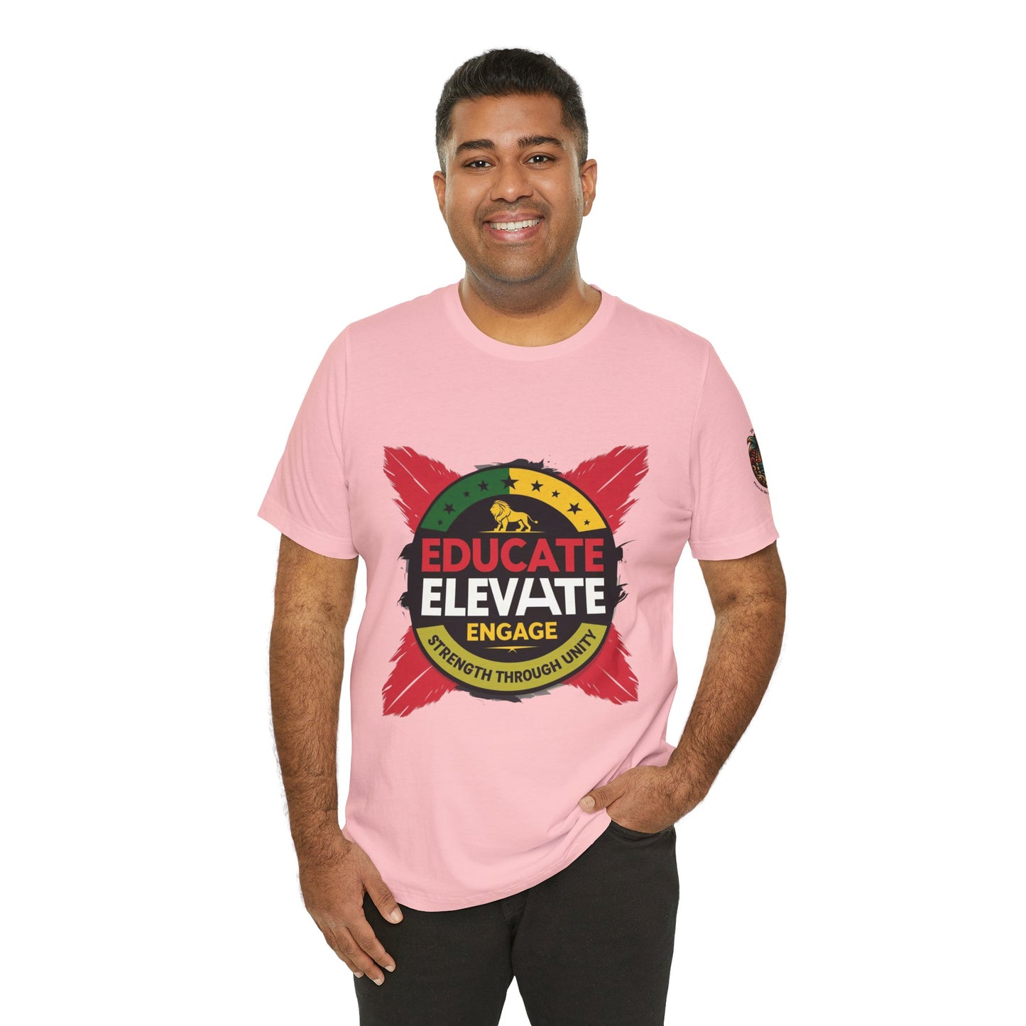 Empowering Statement Tee: Promote Unity & Strength, Ideal for Activism, Education Events, Casual Wear, Gift Ideas