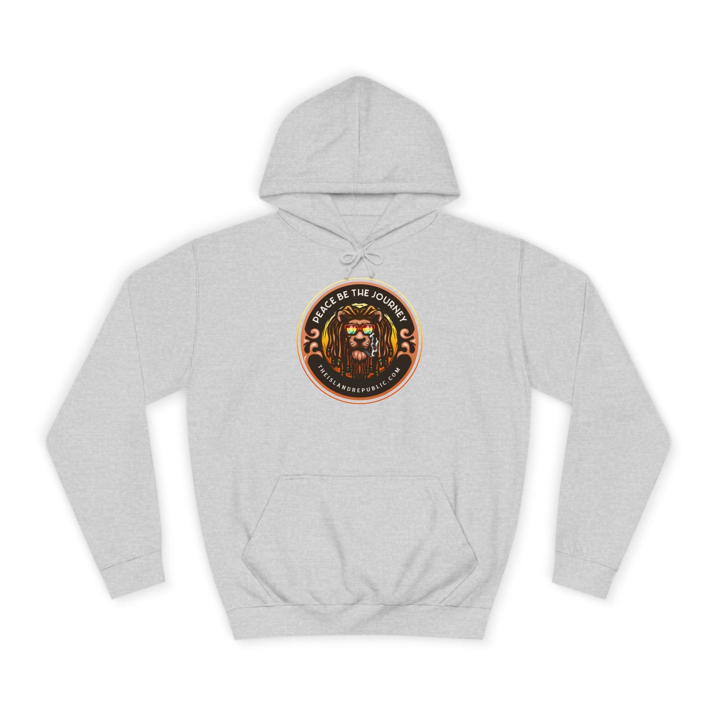 Rasta College Hoodie with Island Rhythm Hood