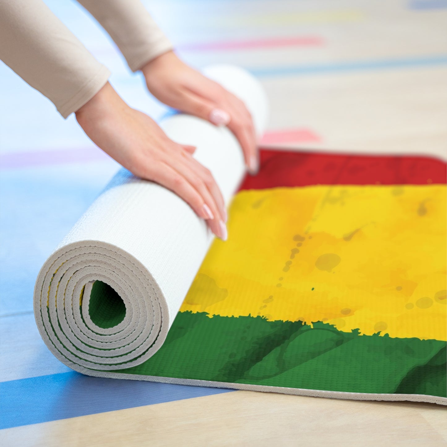 Yoga Mat - The Tree of Life Design
