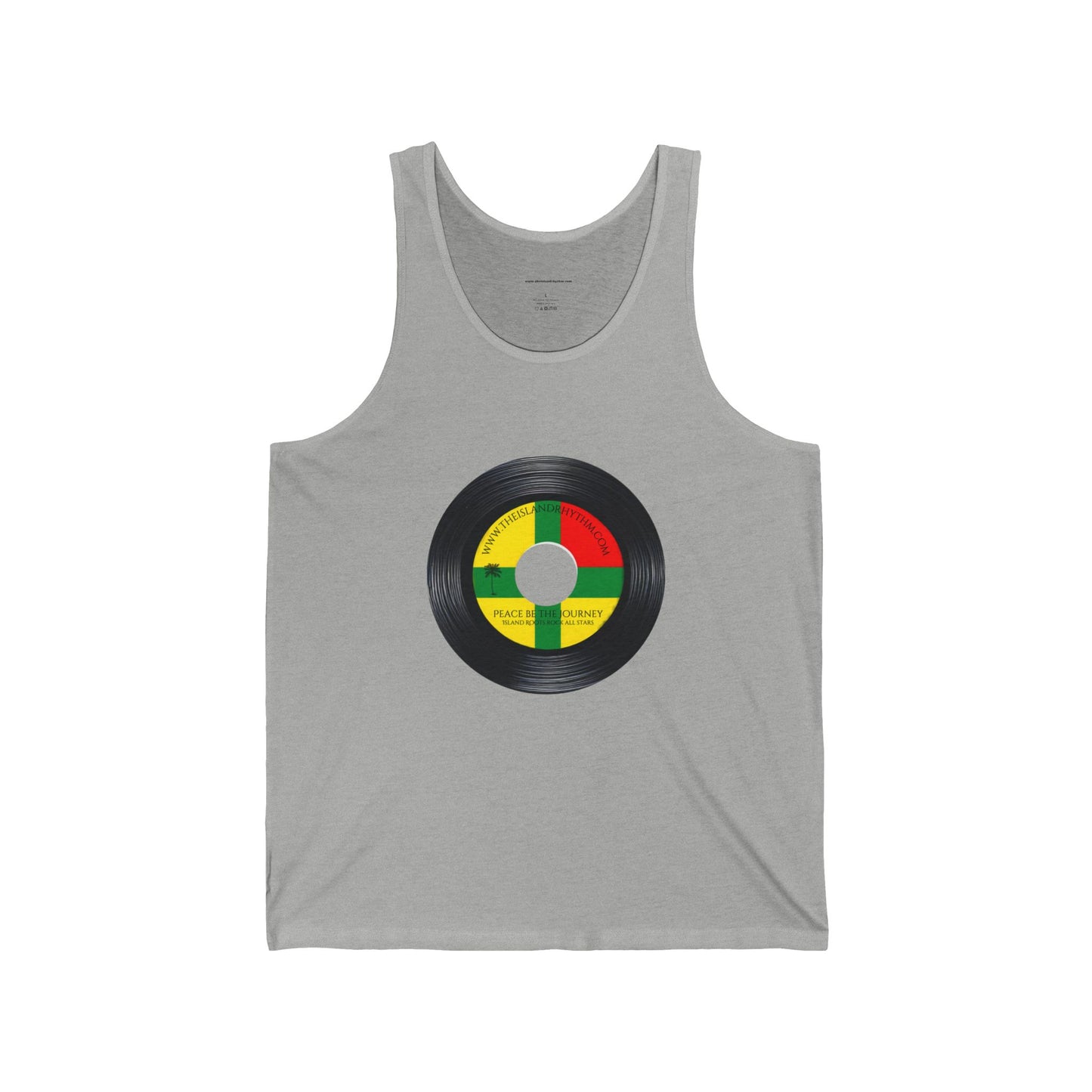 Rasta Tank: Island Vibe Unisex Jersey Tank
