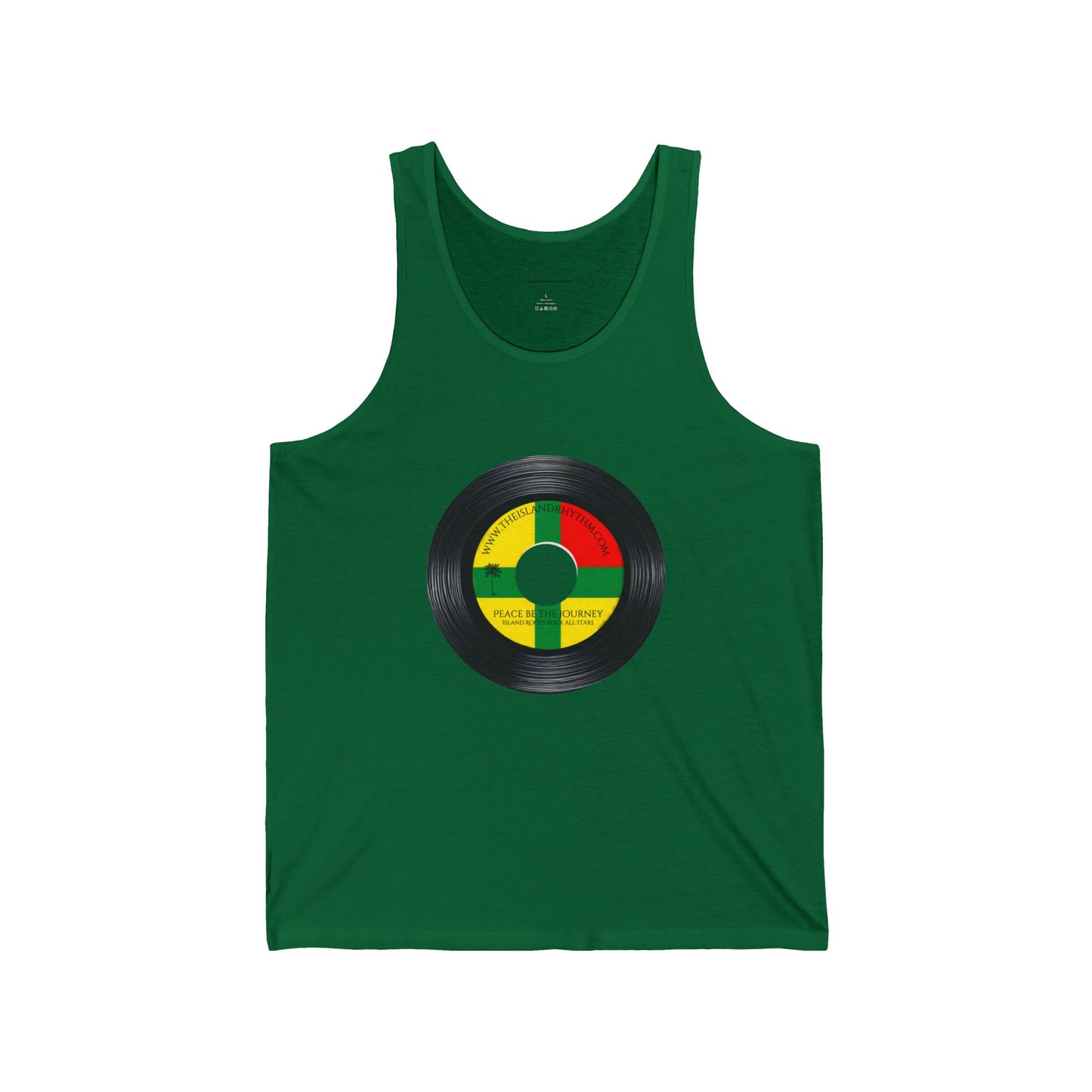 Rasta Tank: Island Vibe Unisex Jersey Tank