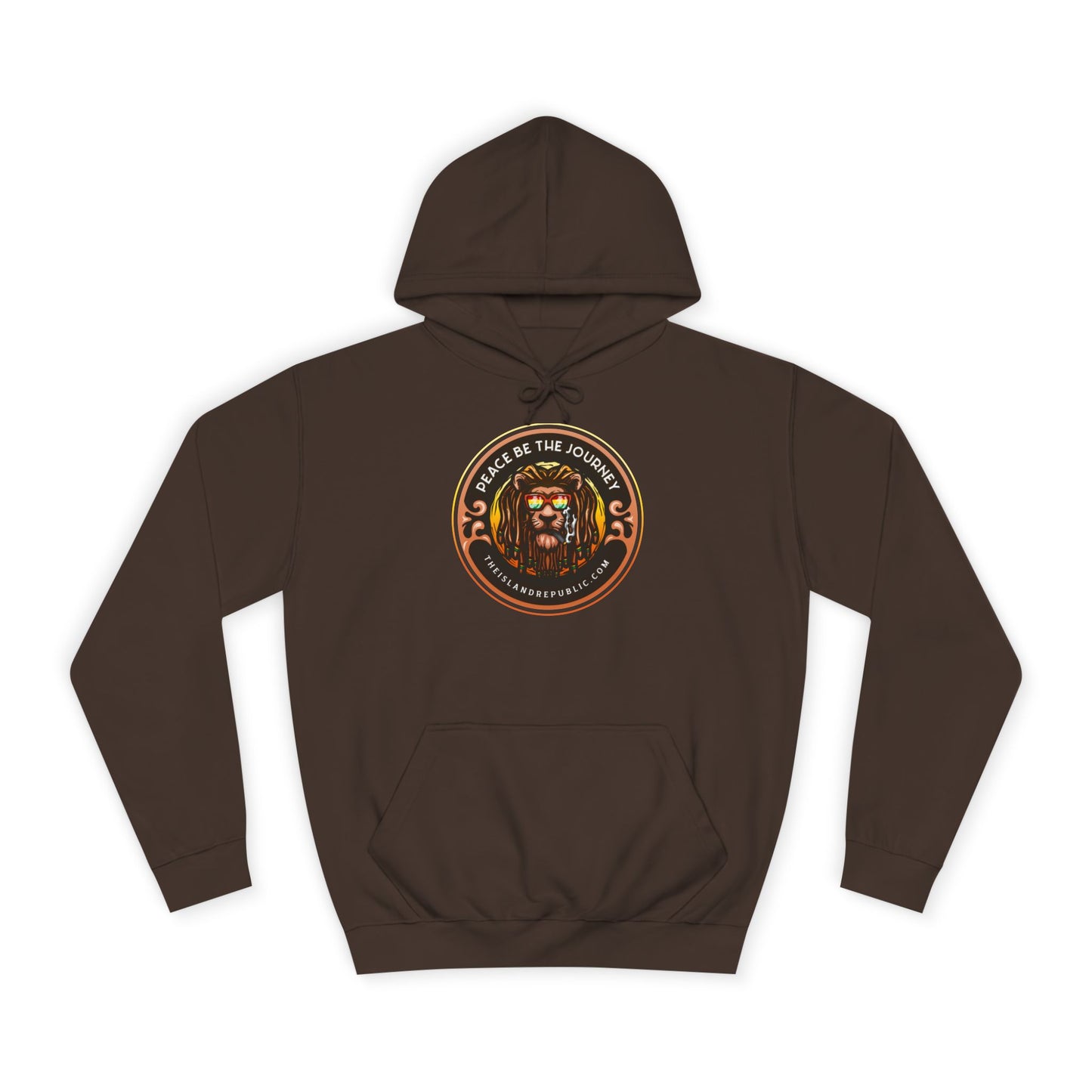 Rasta College Hoodie with Island Rhythm Hood