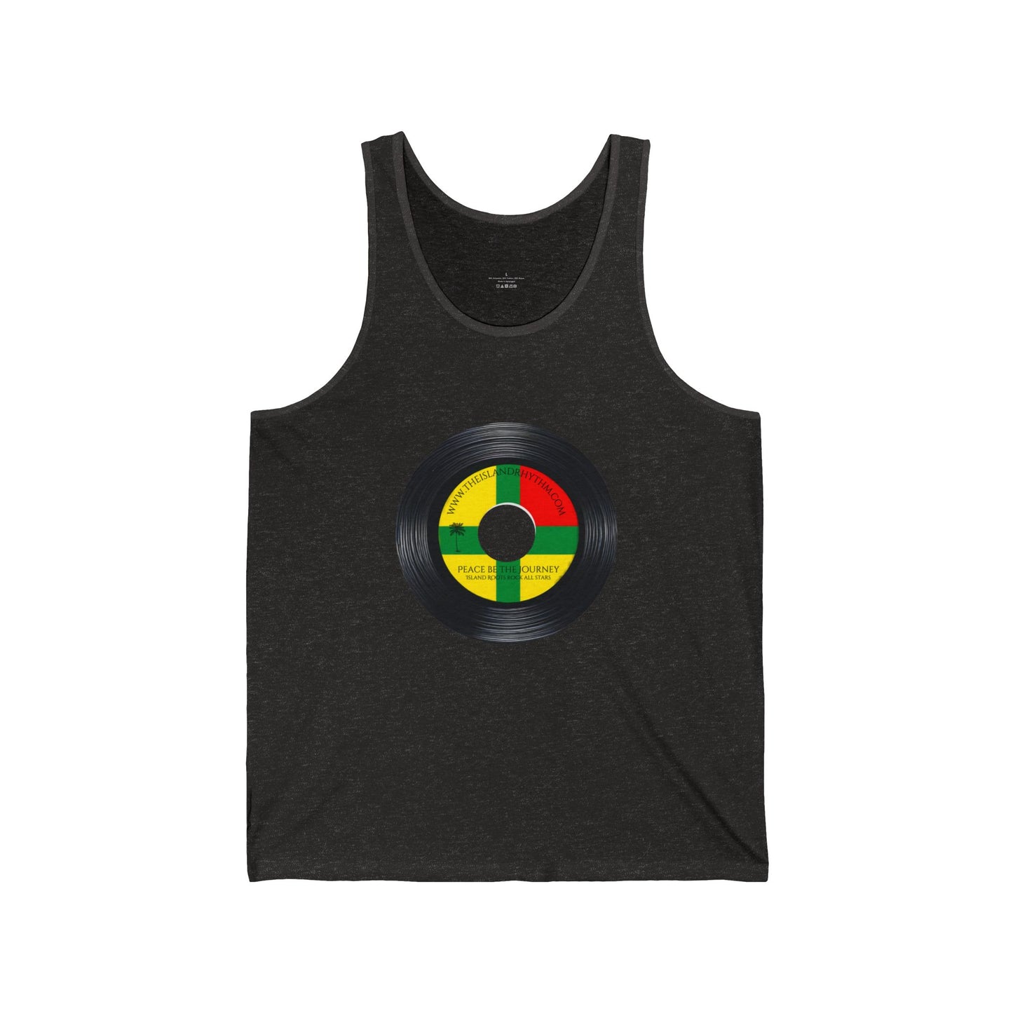 Rasta Tank: Island Vibe Unisex Jersey Tank