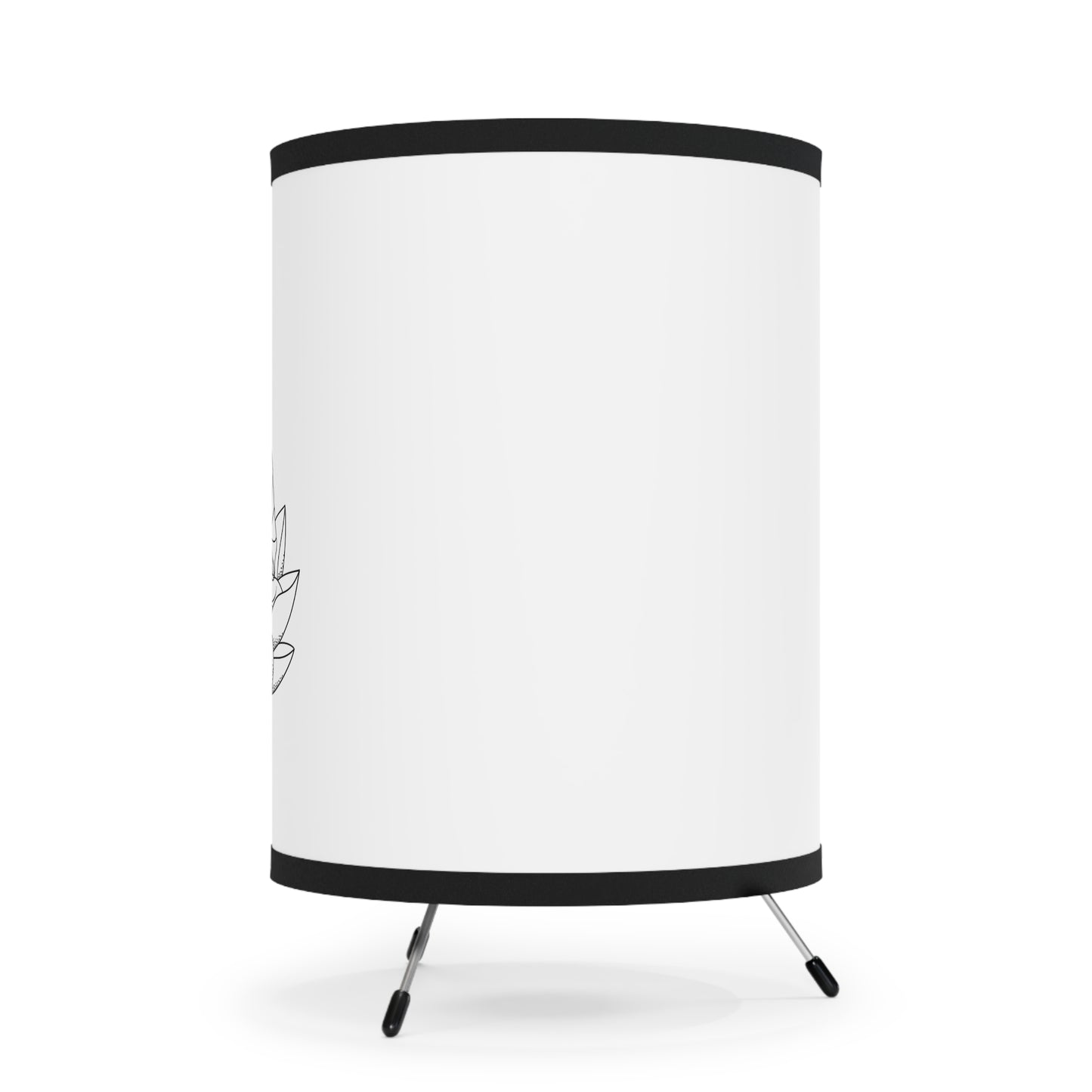 Buddha Decorative Tripod Lamp with High-Res Printed Shade