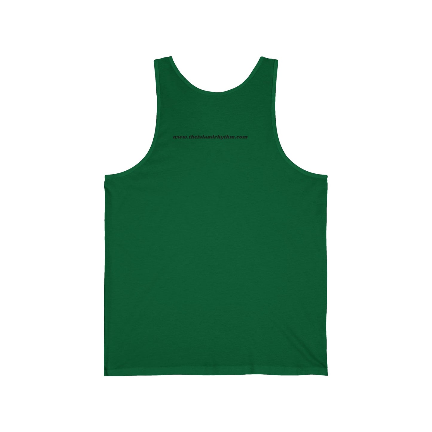 Rasta Tank: Island Vibe Unisex Jersey Tank