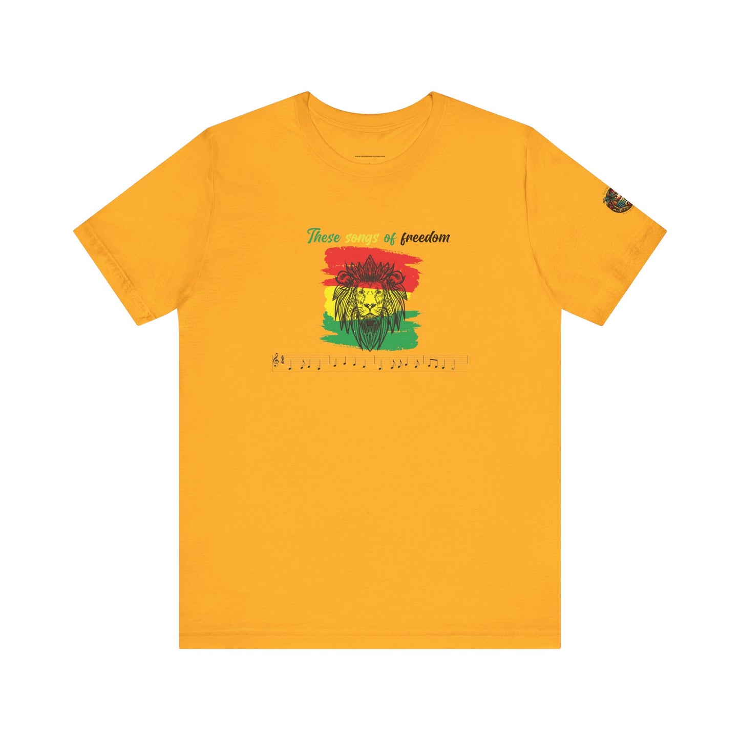 Island Rhythm T-Shirt - Songs of Freedom Design