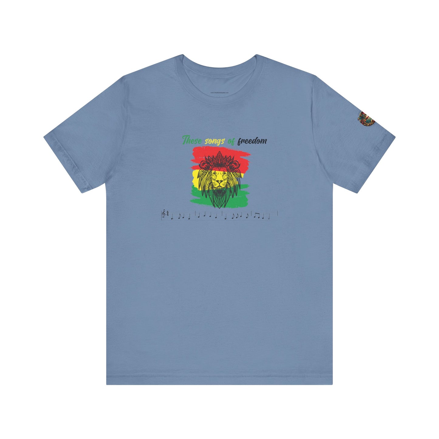 Island Rhythm T-Shirt - Songs of Freedom Design
