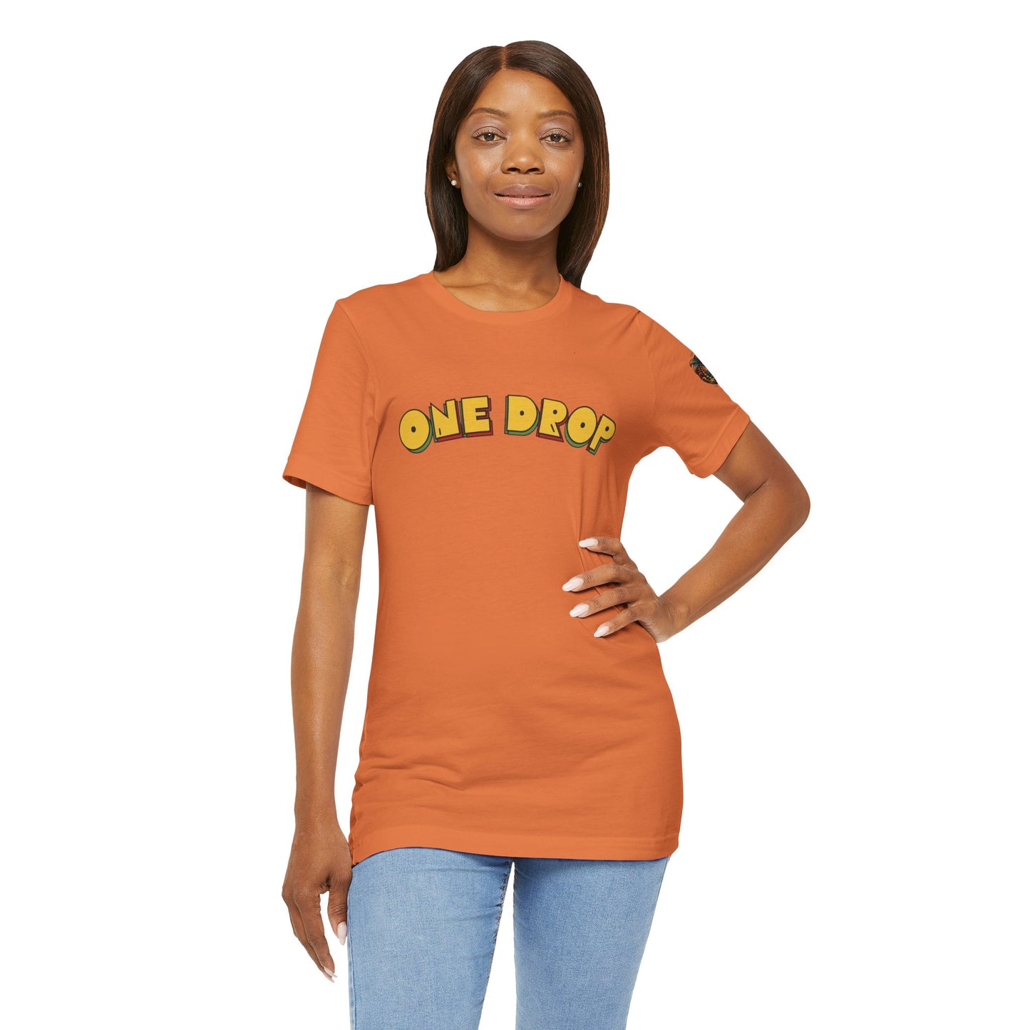 One Drop Unisex Tee - Casual & Stylish T-Shirt for Men and Women | Relaxed Fit Shirt with Lifestyle Design