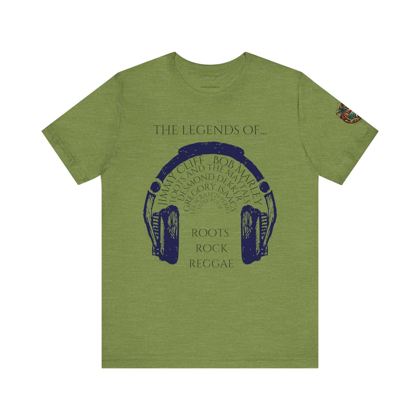 The Legends Of Reggae Unisex Tee - Music Lover's Short Sleeve Shirt