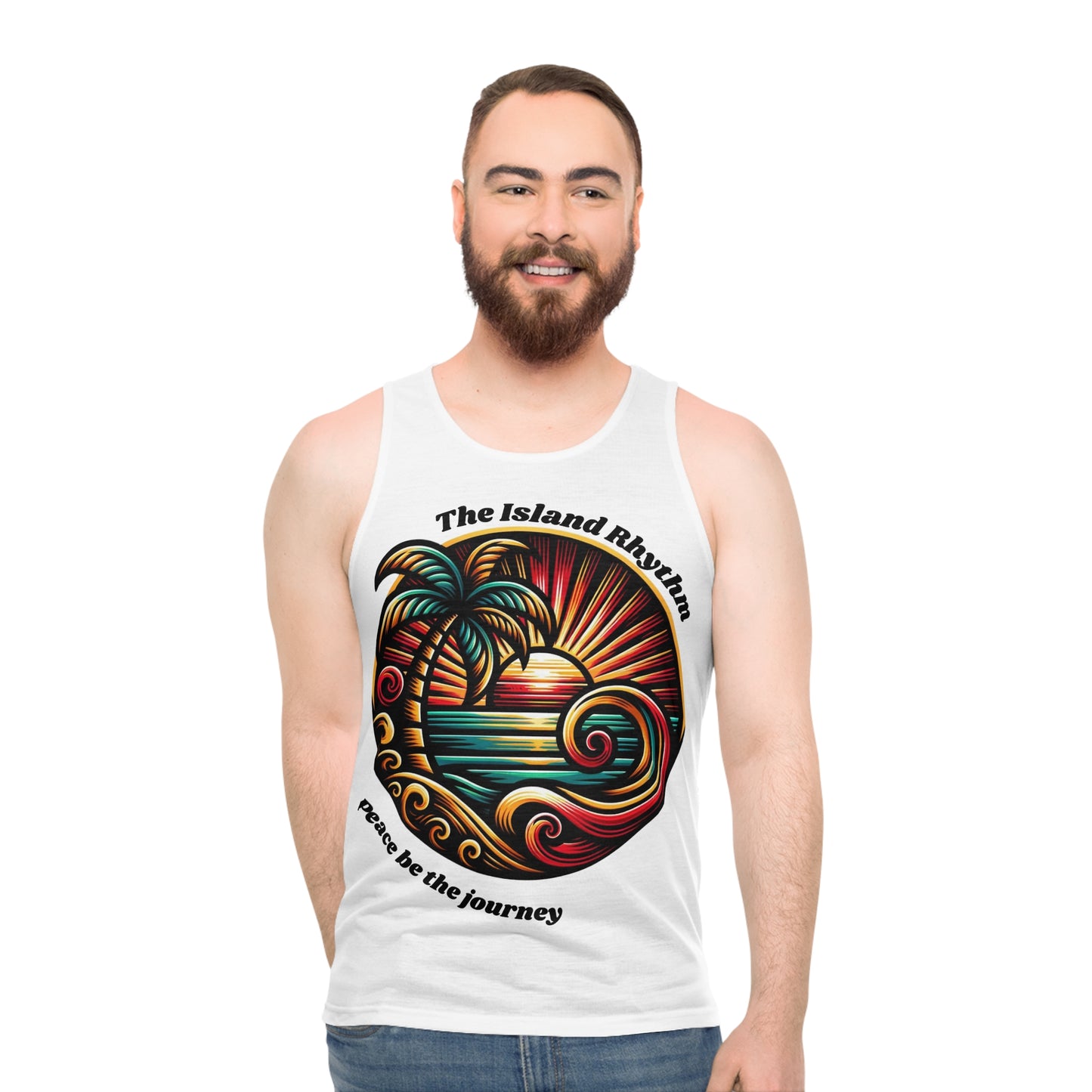 Island rhythm Tank Top