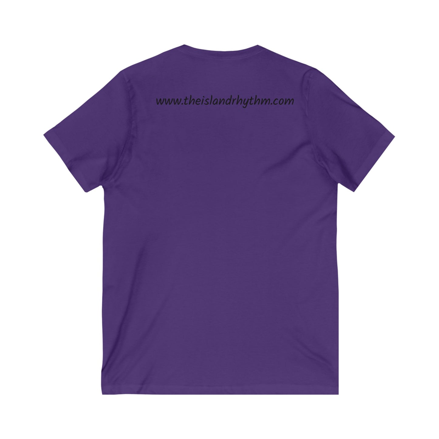 V-Neck Tee - Island Rhythm V Design