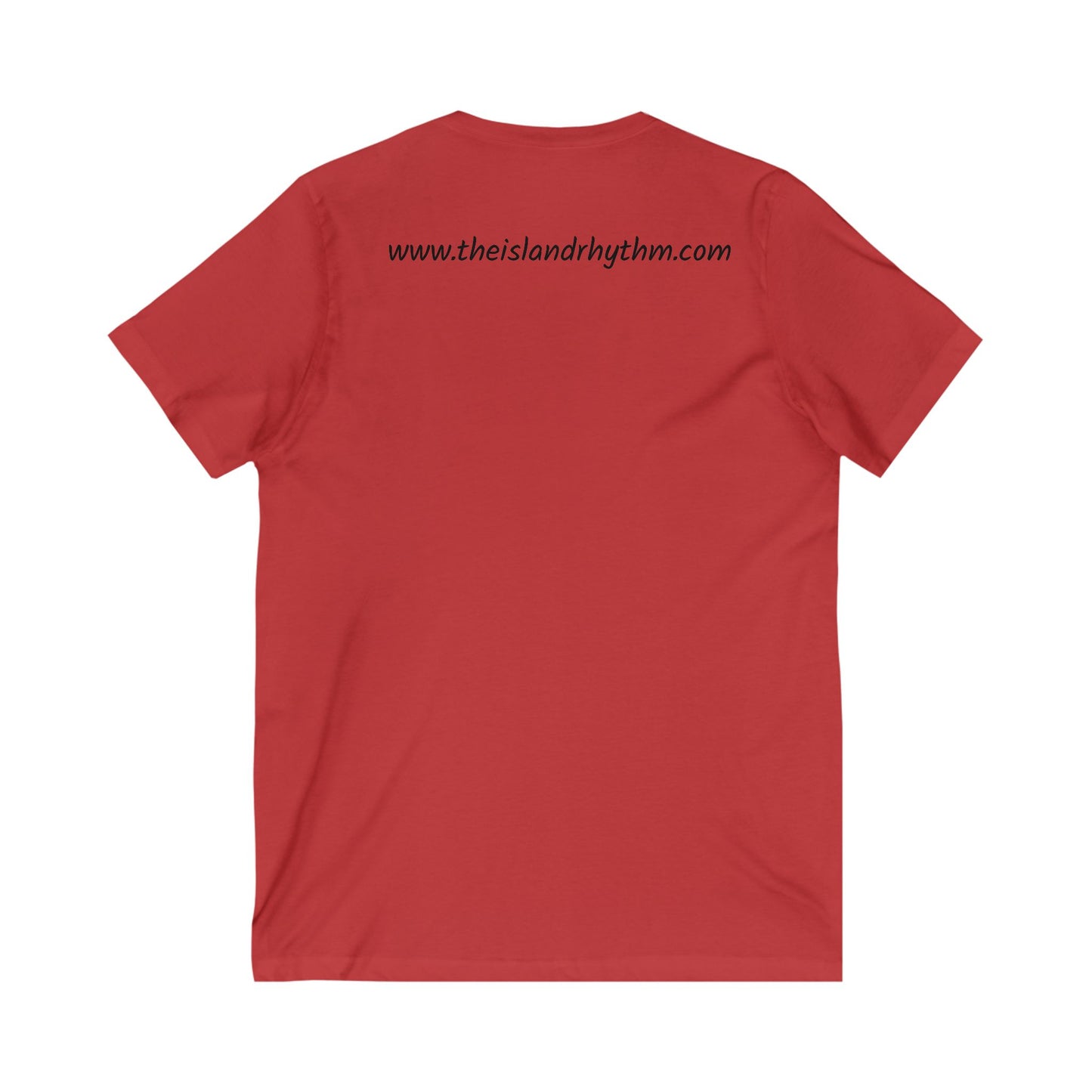 V-Neck Tee - Island Rhythm V Design