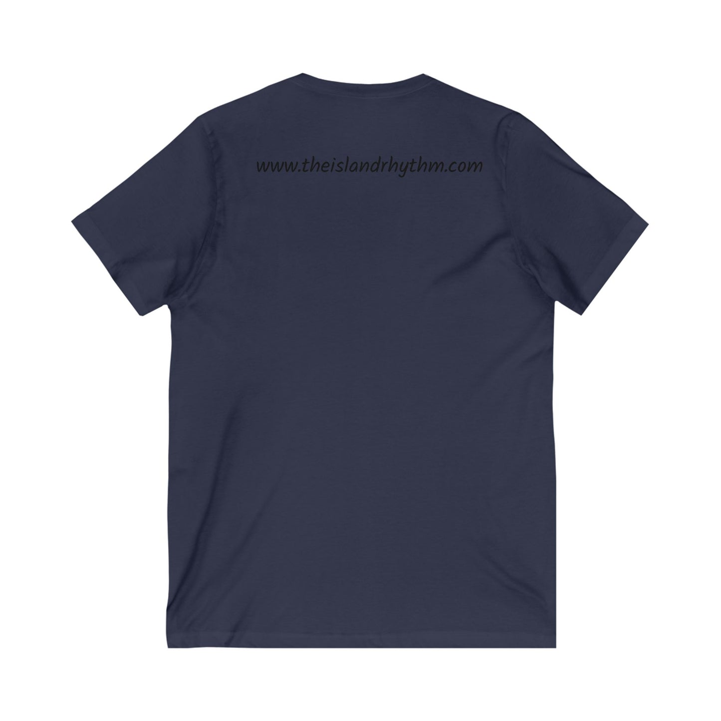 V-Neck Tee - Island Rhythm V Design
