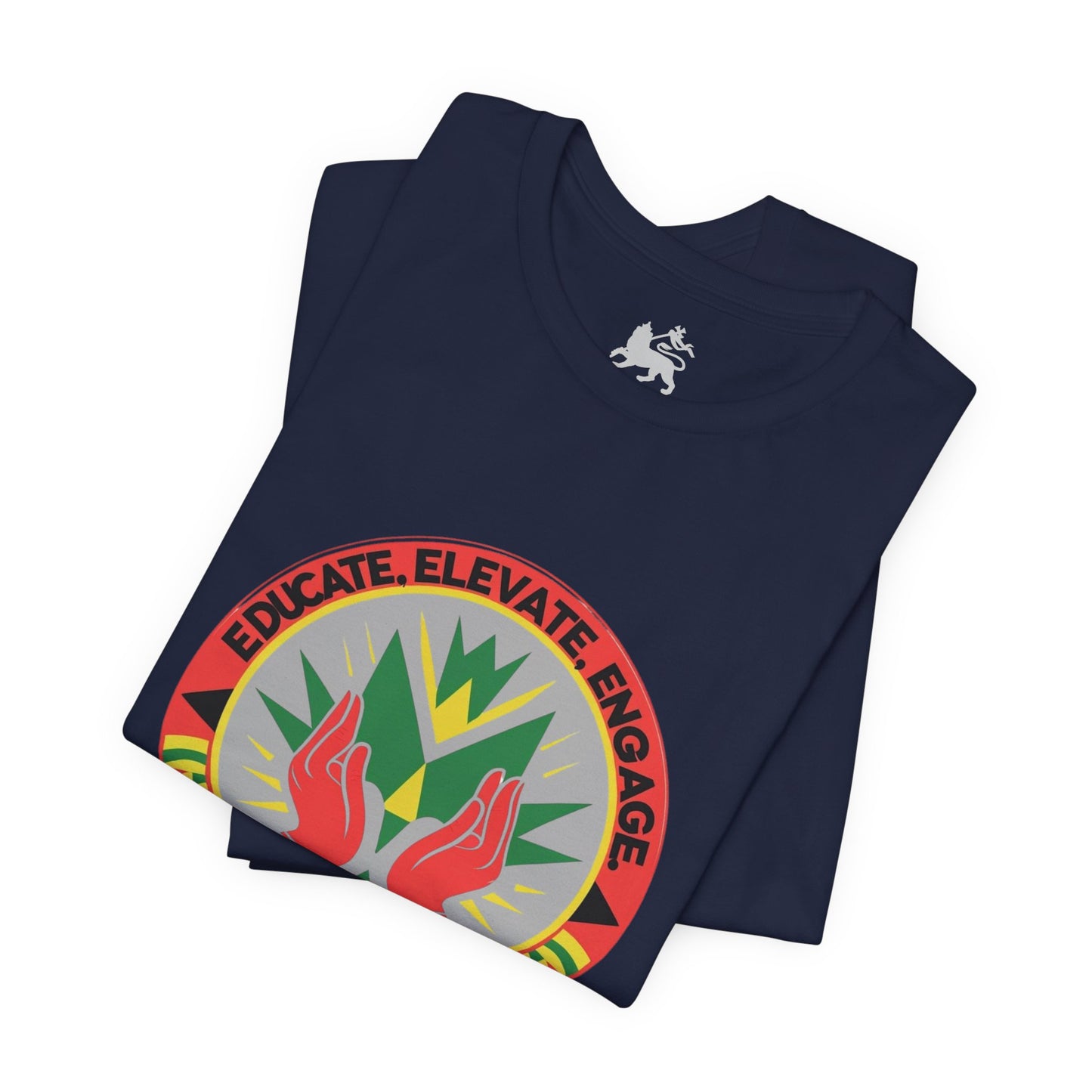 Mindful Living Unisex Tee - 'Educate, Elevate, Engage' Design