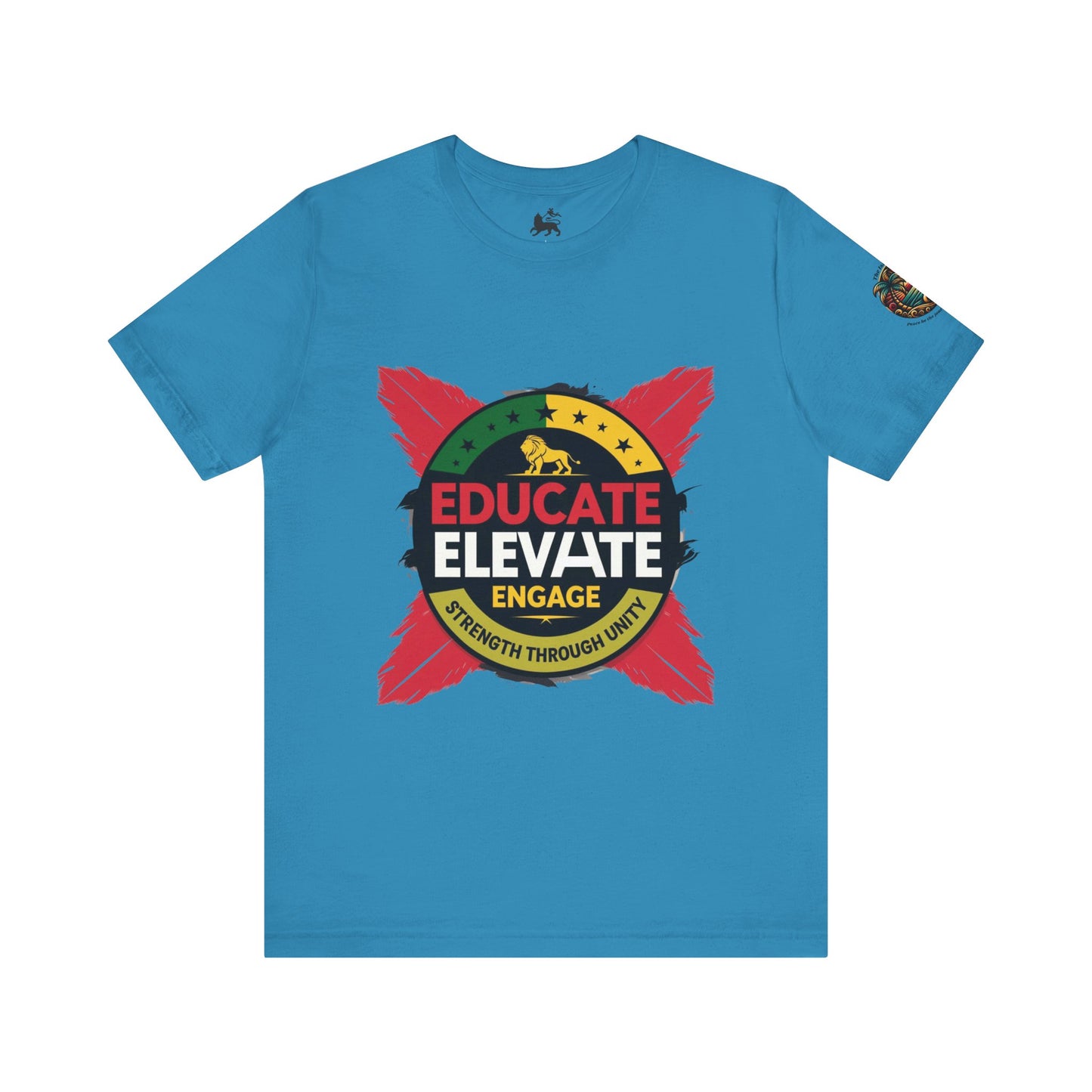 Empowering Statement Tee: Promote Unity & Strength, Ideal for Activism, Education Events, Casual Wear, Gift Ideas