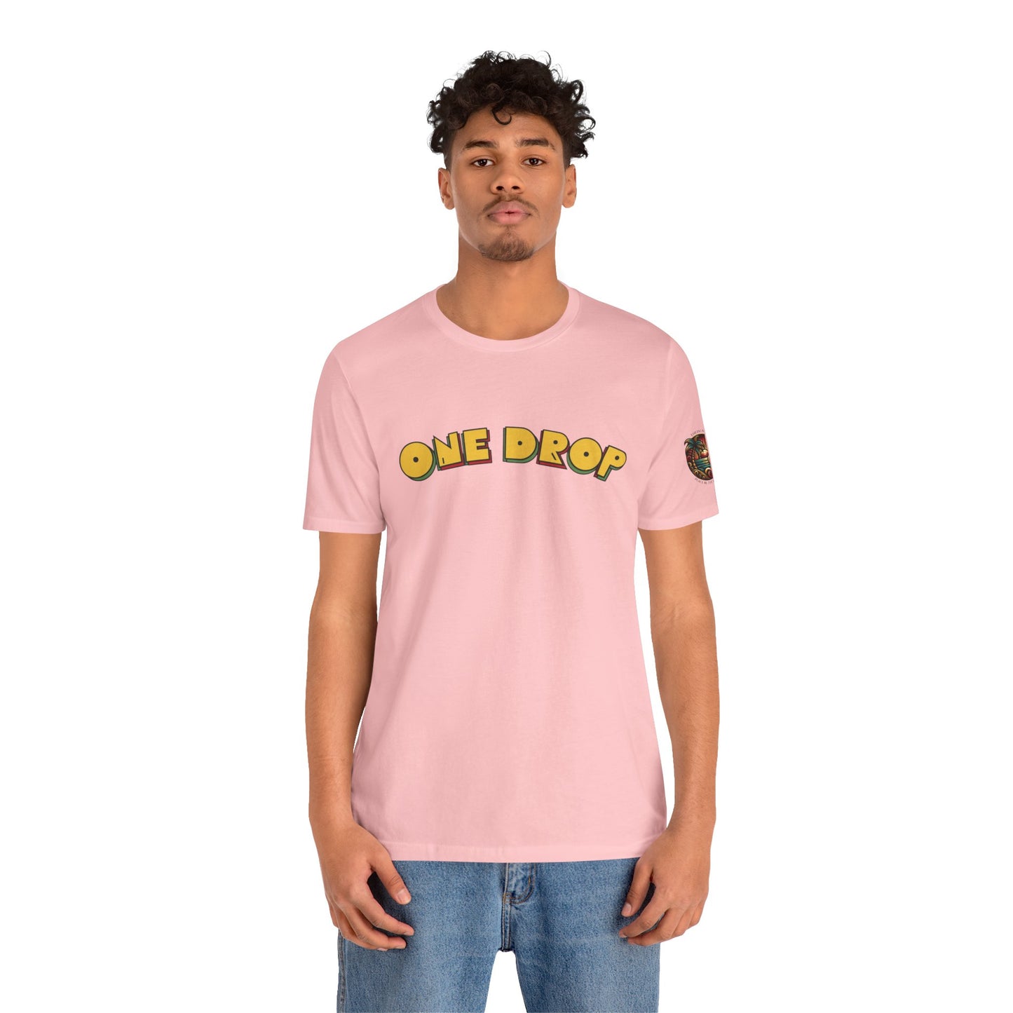 One Drop Unisex Tee - Casual & Stylish T-Shirt for Men and Women | Relaxed Fit Shirt with Lifestyle Design