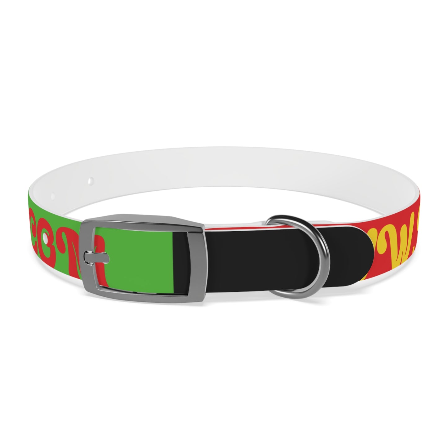 Colorful Dog Collar with Vibrant Design, Pet Accessory, Dog Training Gear, Gift for Dog Lovers, Unique Pet Fashion