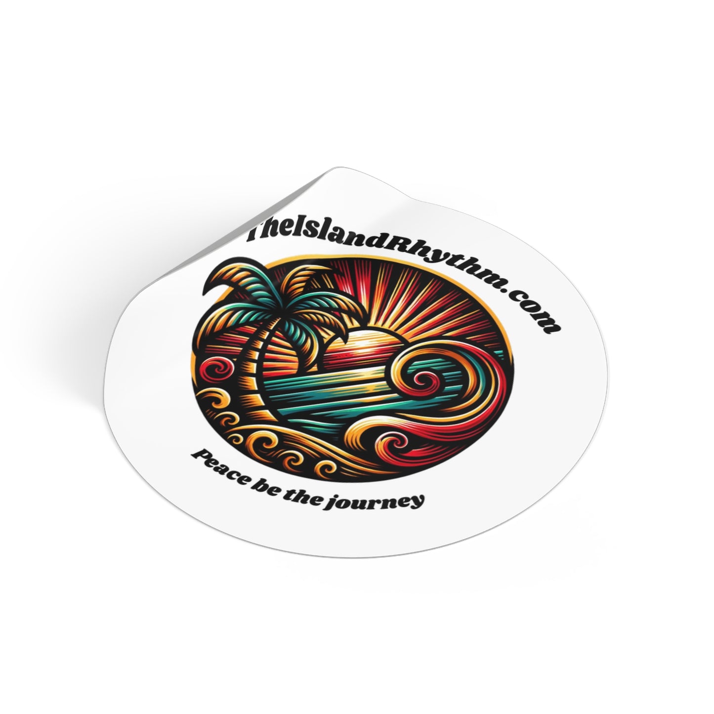 Vinyl Stickers - Island Rhythm Logo Sticker