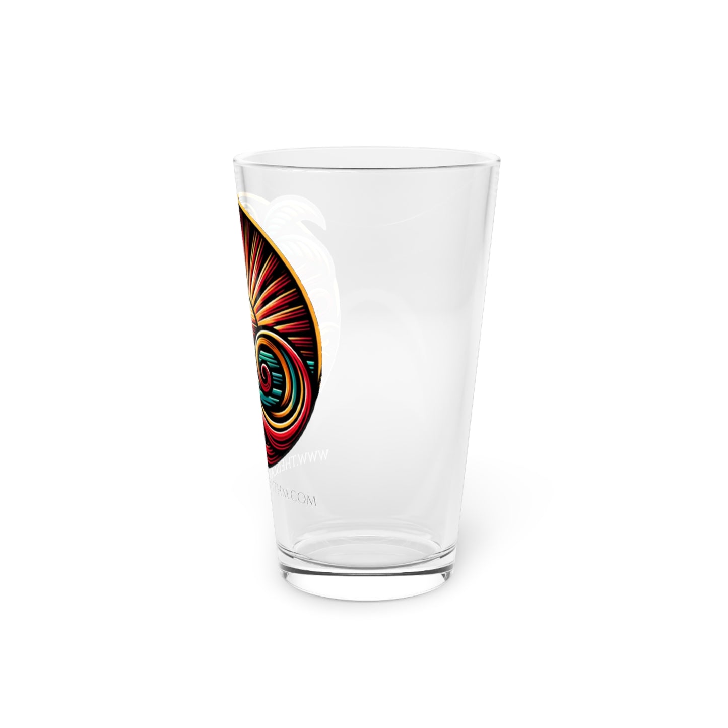 Glassware Island Rhythm Pint Glass, 16oz